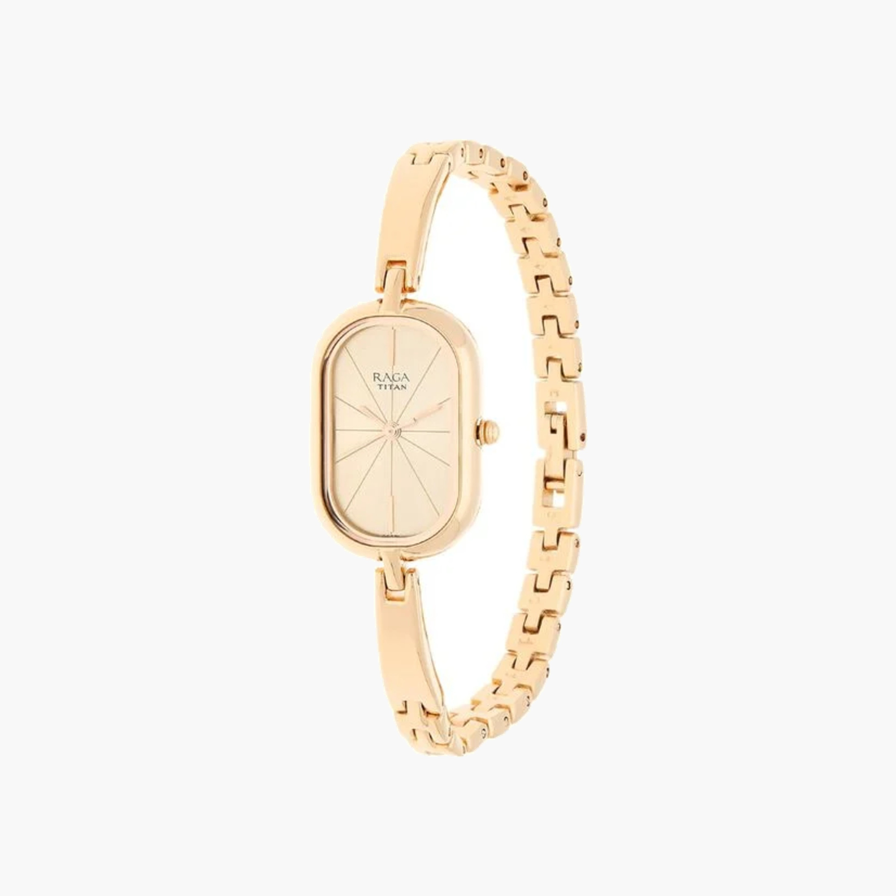 ساعة تيتان النسائية التناظرية ذات المينا البيضاوي-women-watchesandjewellery-watches-image-4