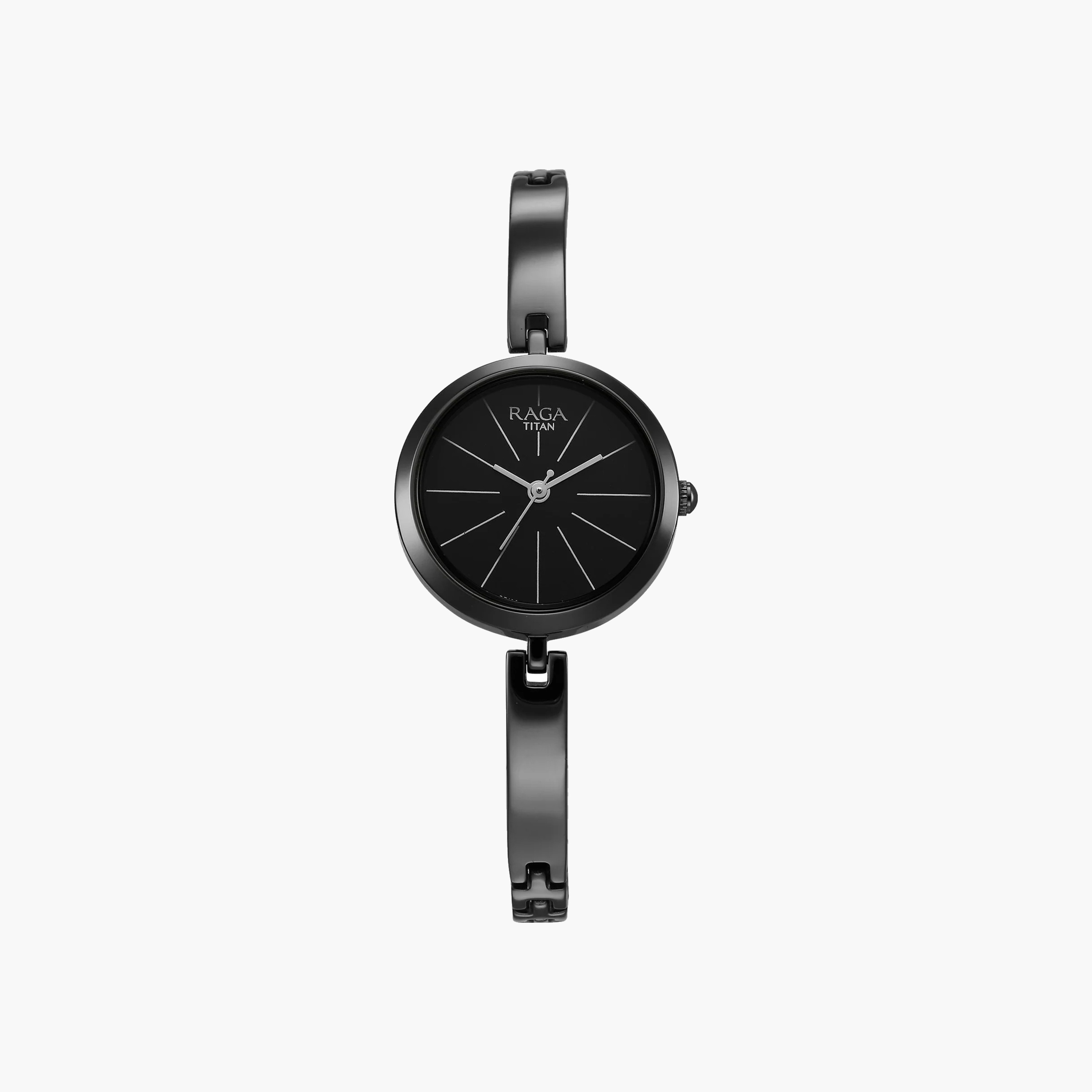 Titan Black Dial Bangle Watch-women-watchesandjewellery-watches-image-1