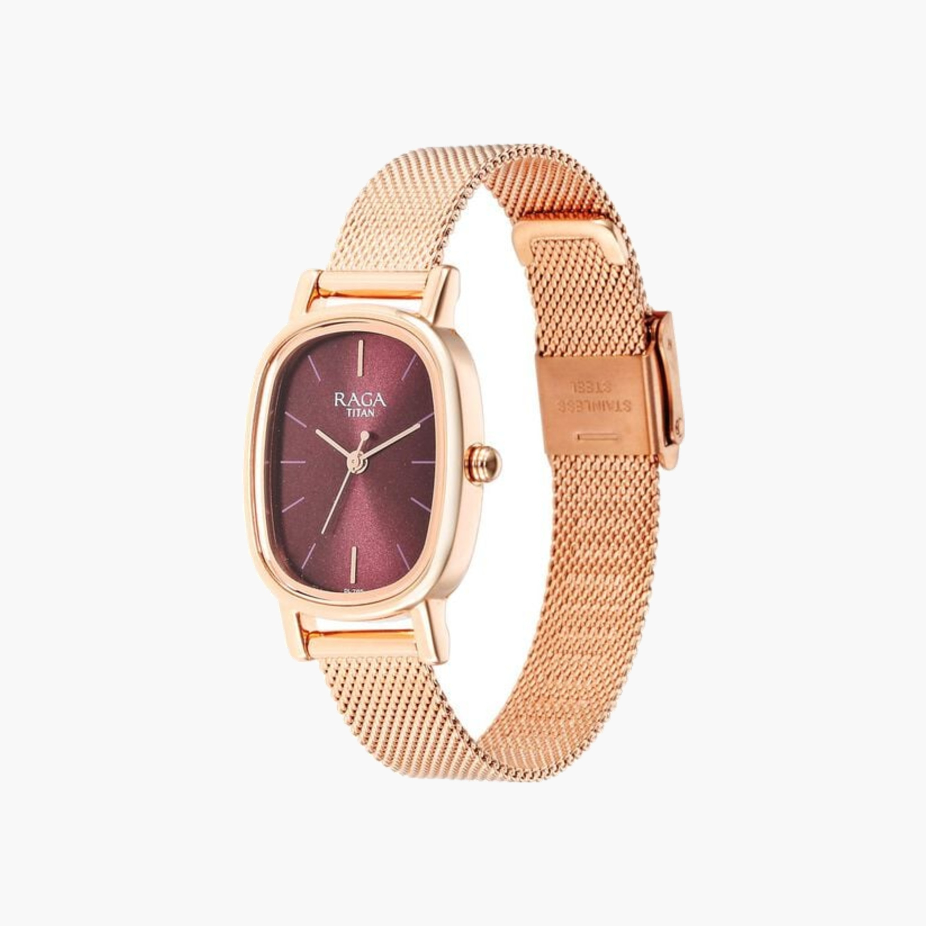 Titan Oval Dial Mesh Strap Watch-women-watchesandjewellery-watches-image-4