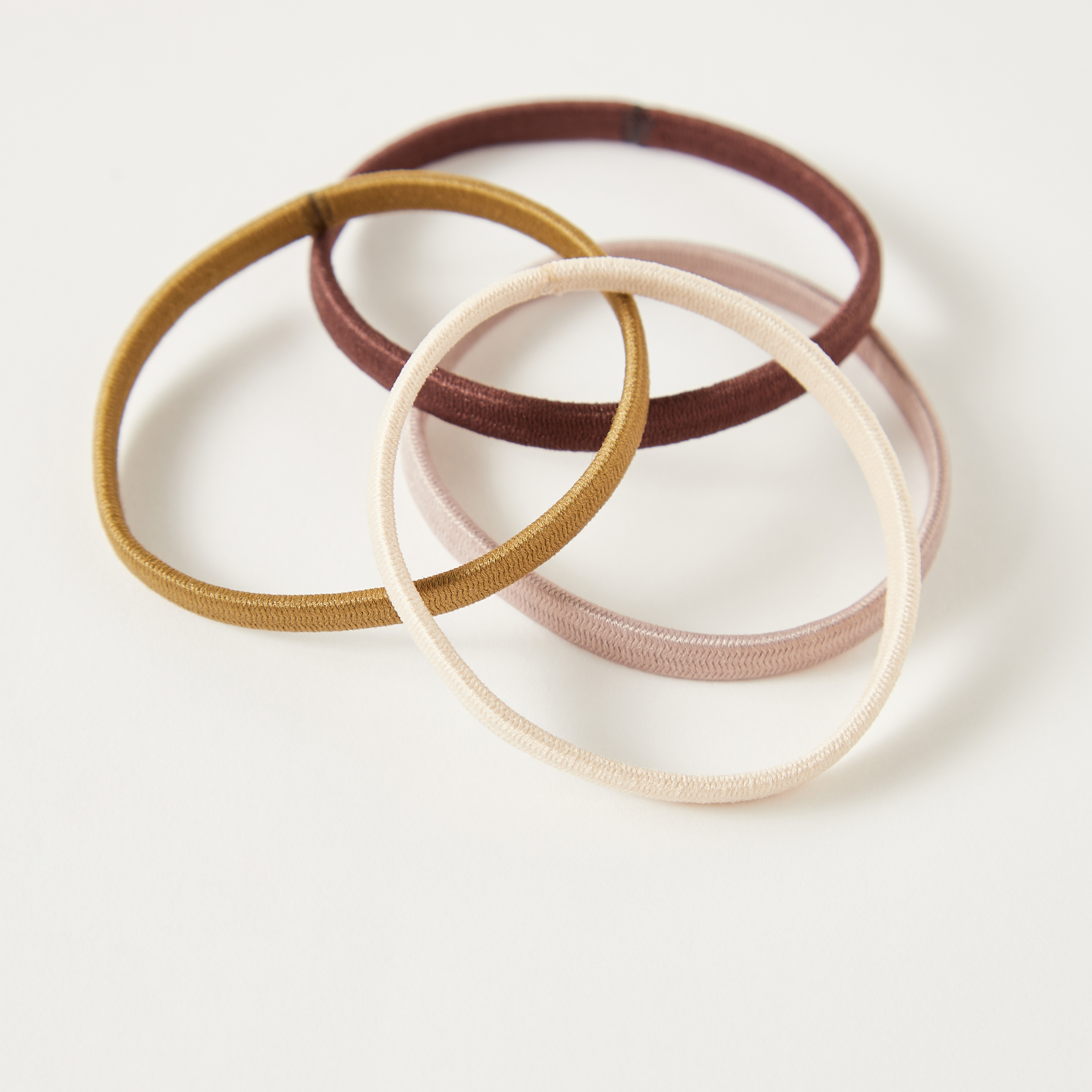 ربطات شعر مطاطية سادة - طقم من 12 قطعة-women-hairaccessories-scrunchies-image-3