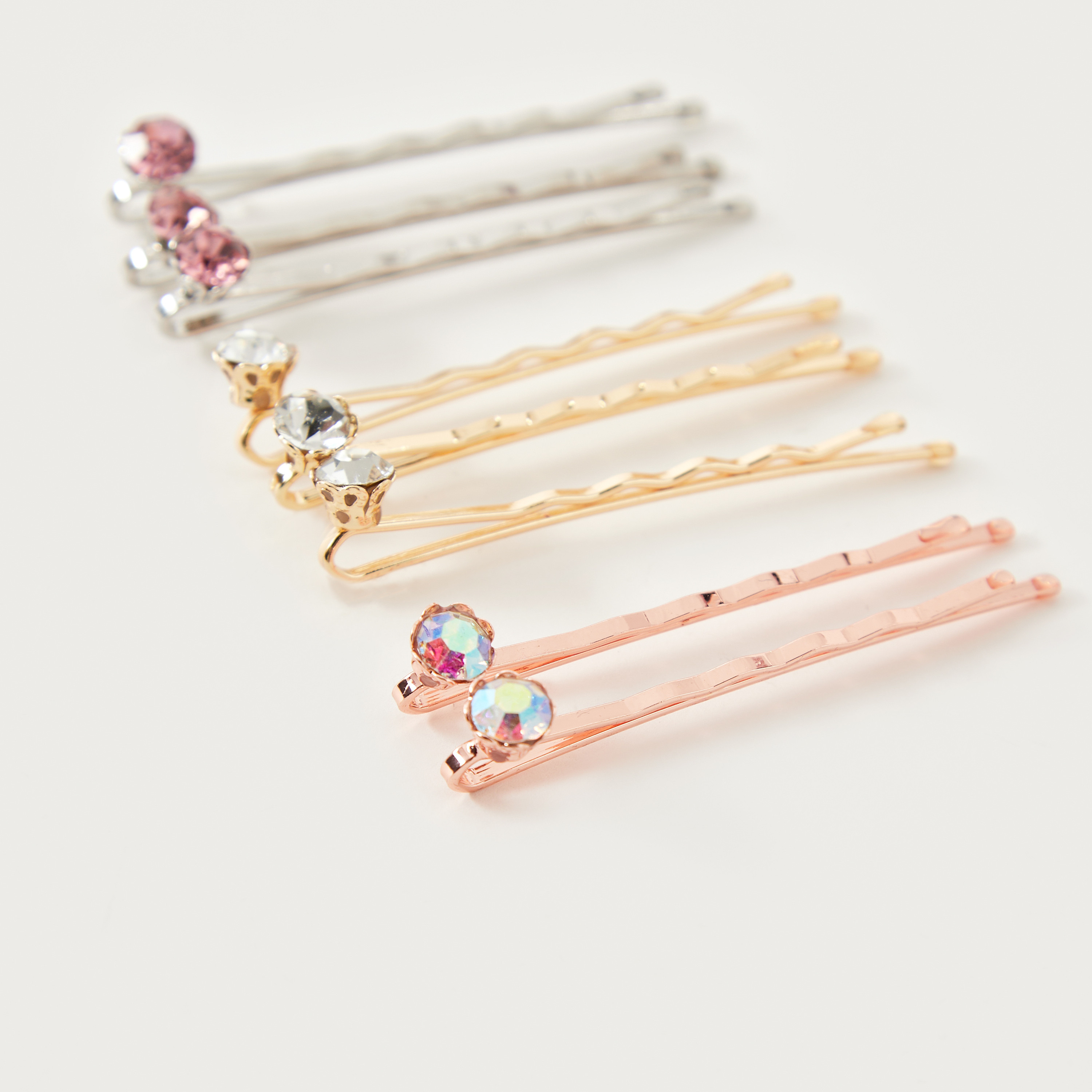 Embellished Hair Pin - Set of 8-women-hairaccessories-hairpins-image-3