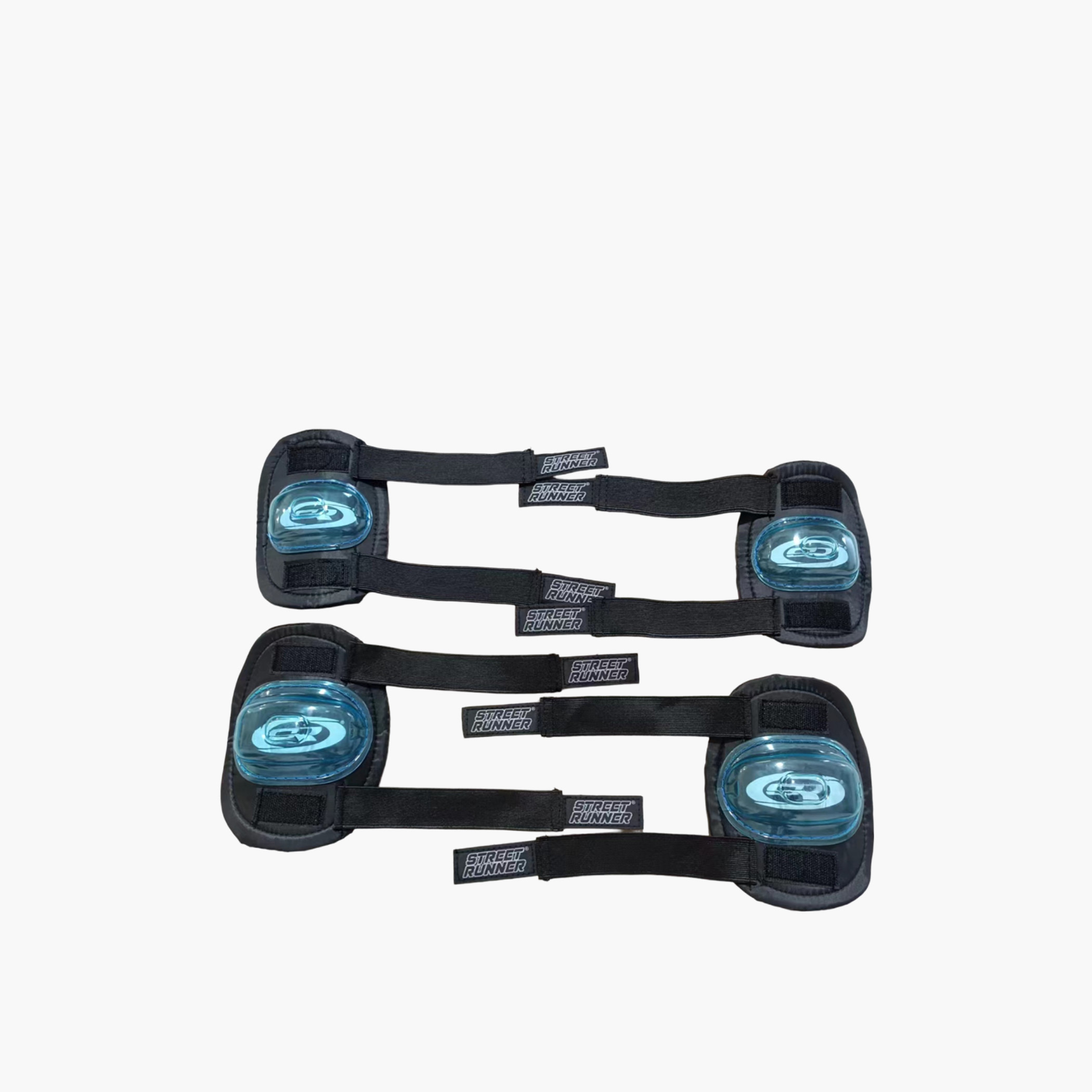 طقم واقيات شفافة 4 قطع من ستريت رانر-toys-outdoor-bikesandrideons-bikesafetyaccessories-image-2