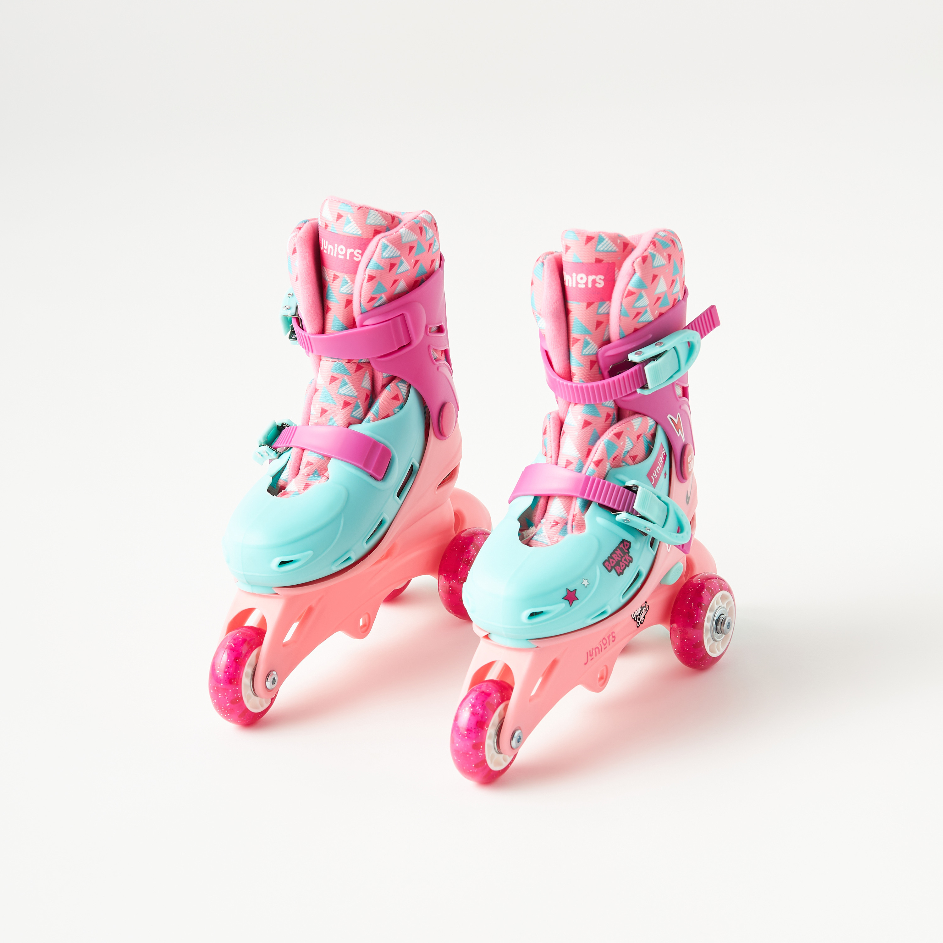Juniors Adjustable Inline Skates with Helmet and Protection Pads-toys-outdoor-sports-image-1