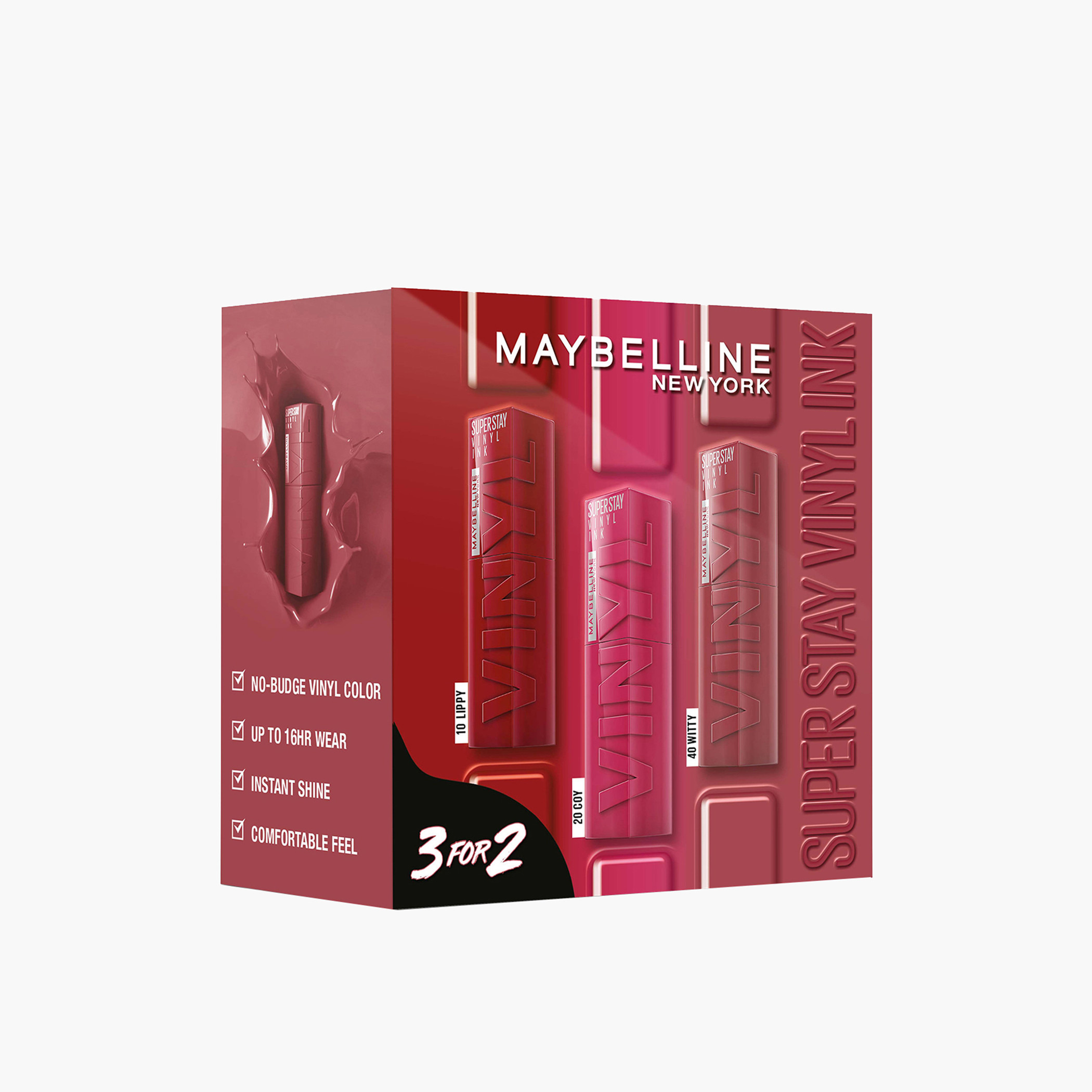 أحمر شفاه سوبر ستاي فينيل إنك من مايبيلين نيويورك-beautyandpersonalcare-giftsets-image-1