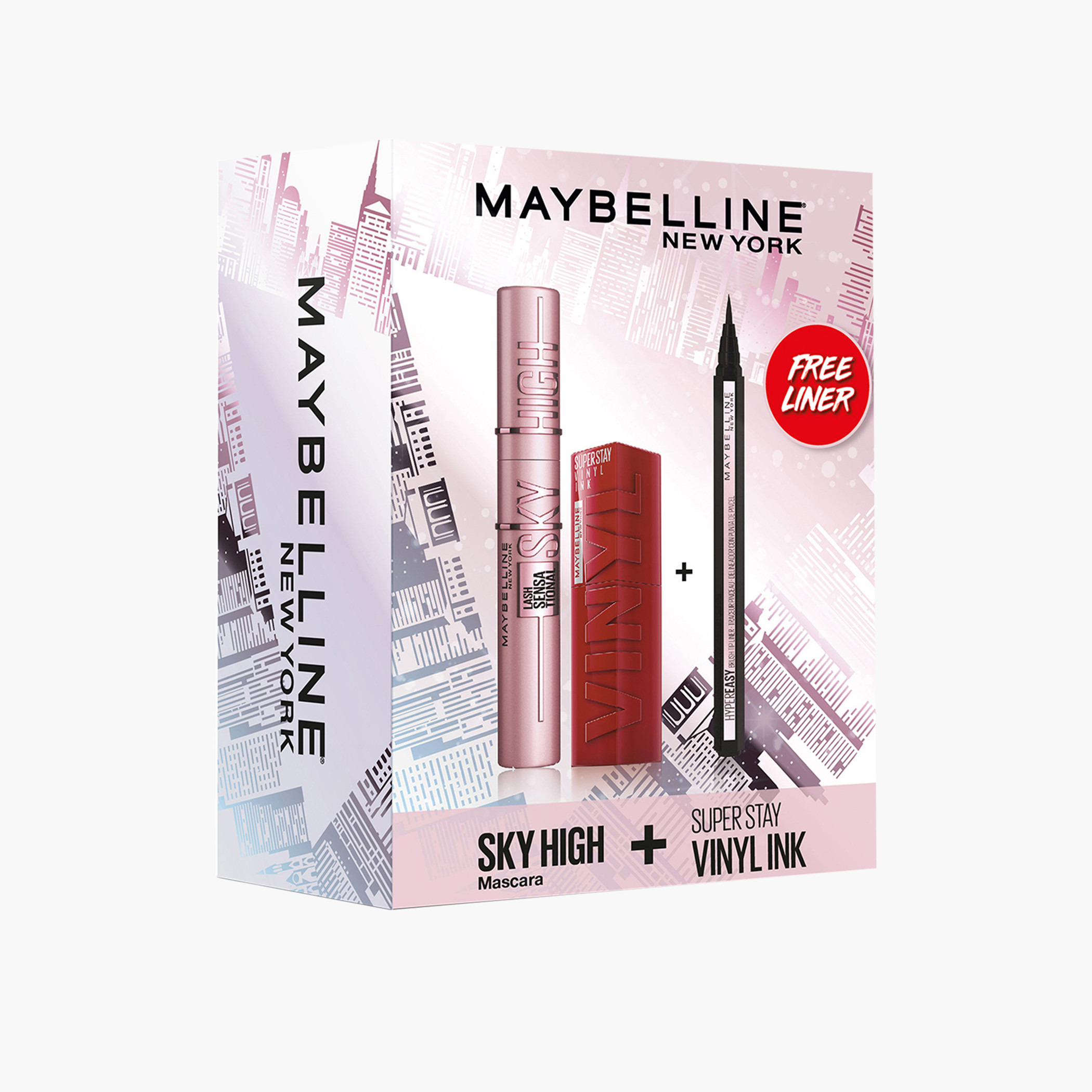 Maybelline 6x piece Makeup Kit 'Jet Setter', Primer, Mascara, Lipstick, Lip  Balm, Liquid Blush & Micellar Water Set, Travel Kit, For Cosmetic Lovers!  Dimensions… | Maybelline makeup kit, Makeup kit, Maybelline makeup