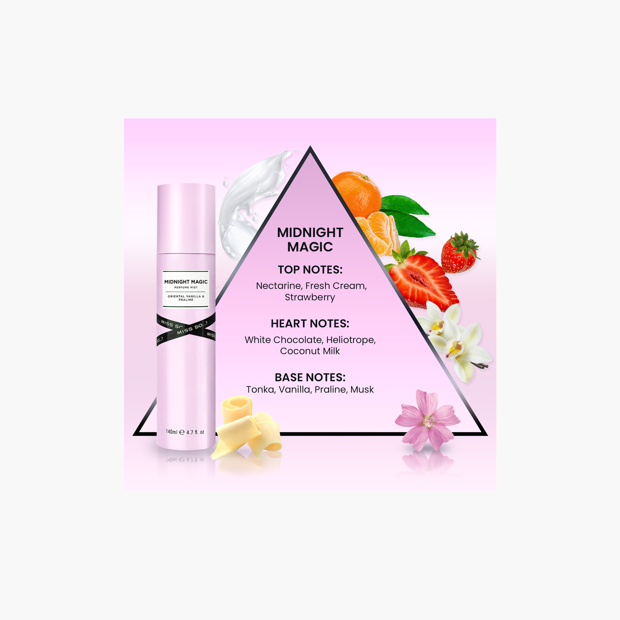 Shop Midnight Magic Oriental Vanilla and Praline Perfume