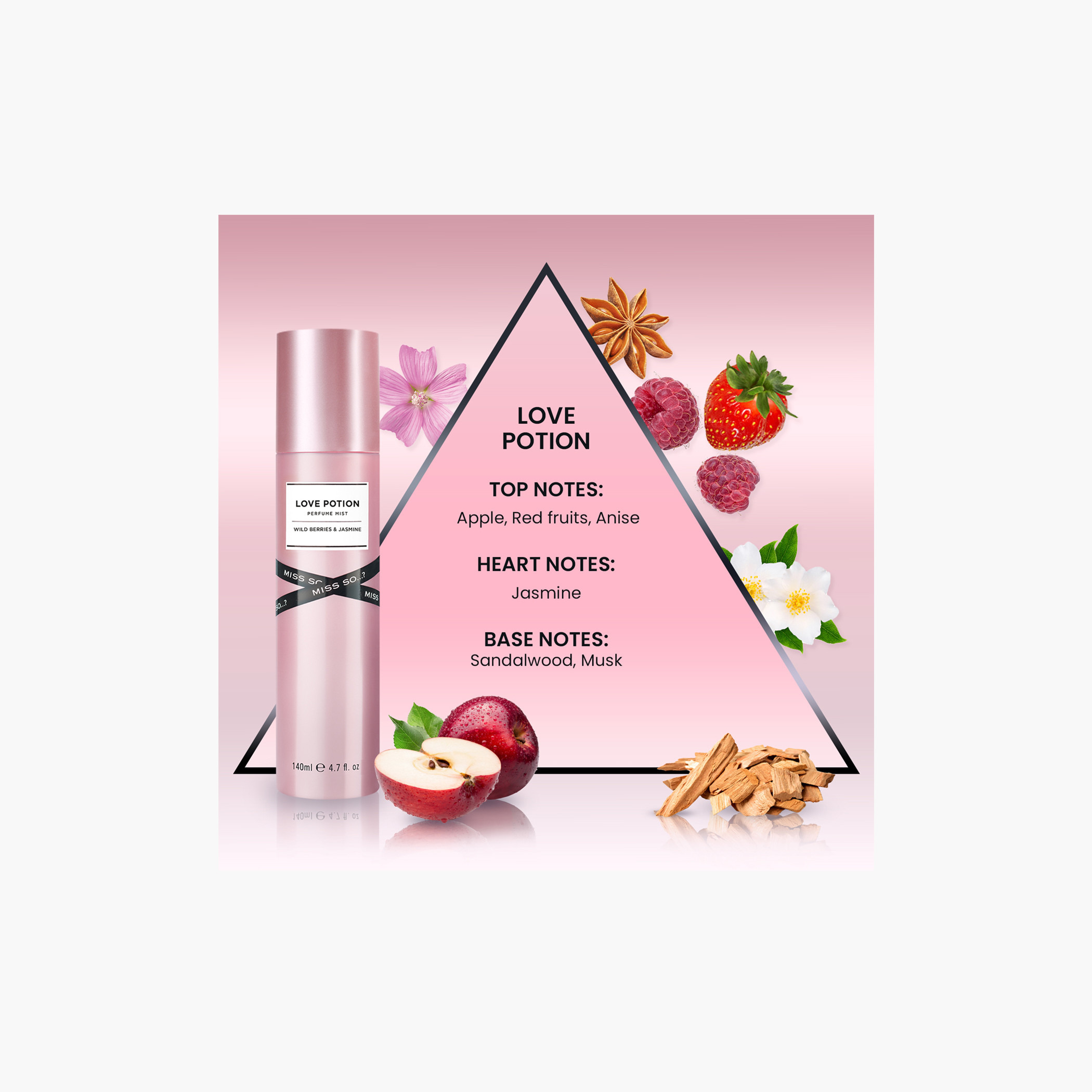 Love Potion Miss So Perfume Mist Shop SO Love Potion Perfume Mist