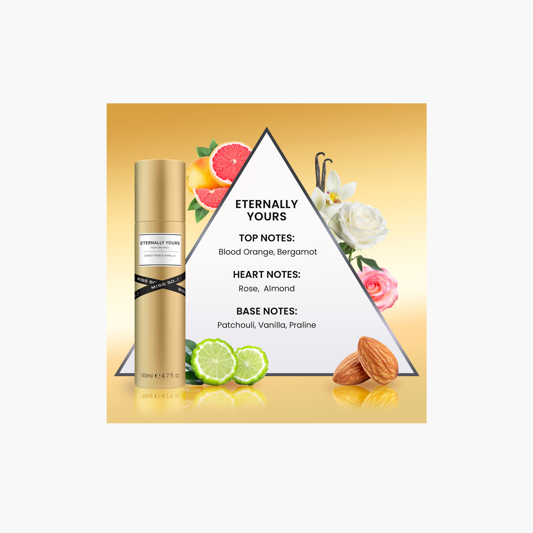 SO Miss So Eternally Yours Sweet Rose and Vanilla Perfume Mist - 140 ml-beautyandpersonalcare-fragrance-women-image-2
