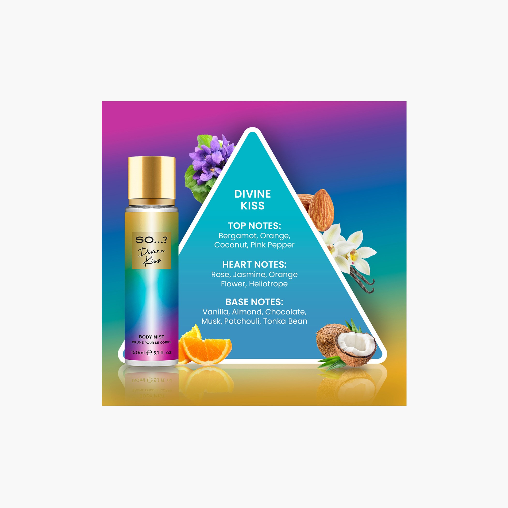 SO Divine Kiss Body Mist - 150 ml-beautyandpersonalcare-fragrance-women-image-2