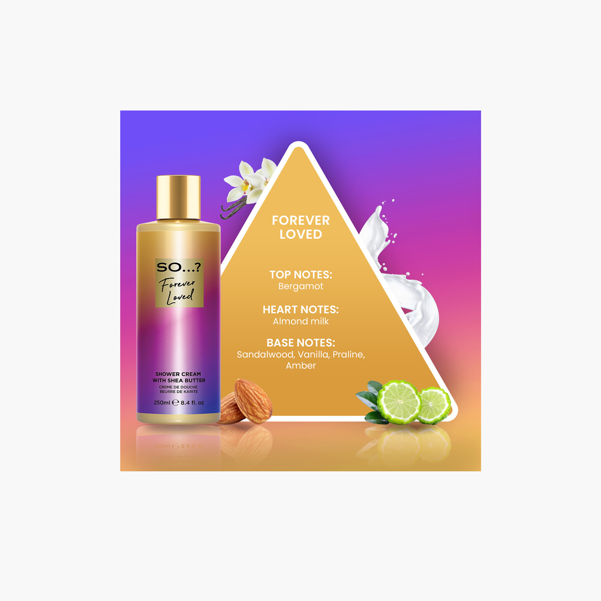 SO Forever Loved Shower Cream - 250 ml-beautyandpersonalcare-skin-moisturisers-bodyandhandlotions-image-2
