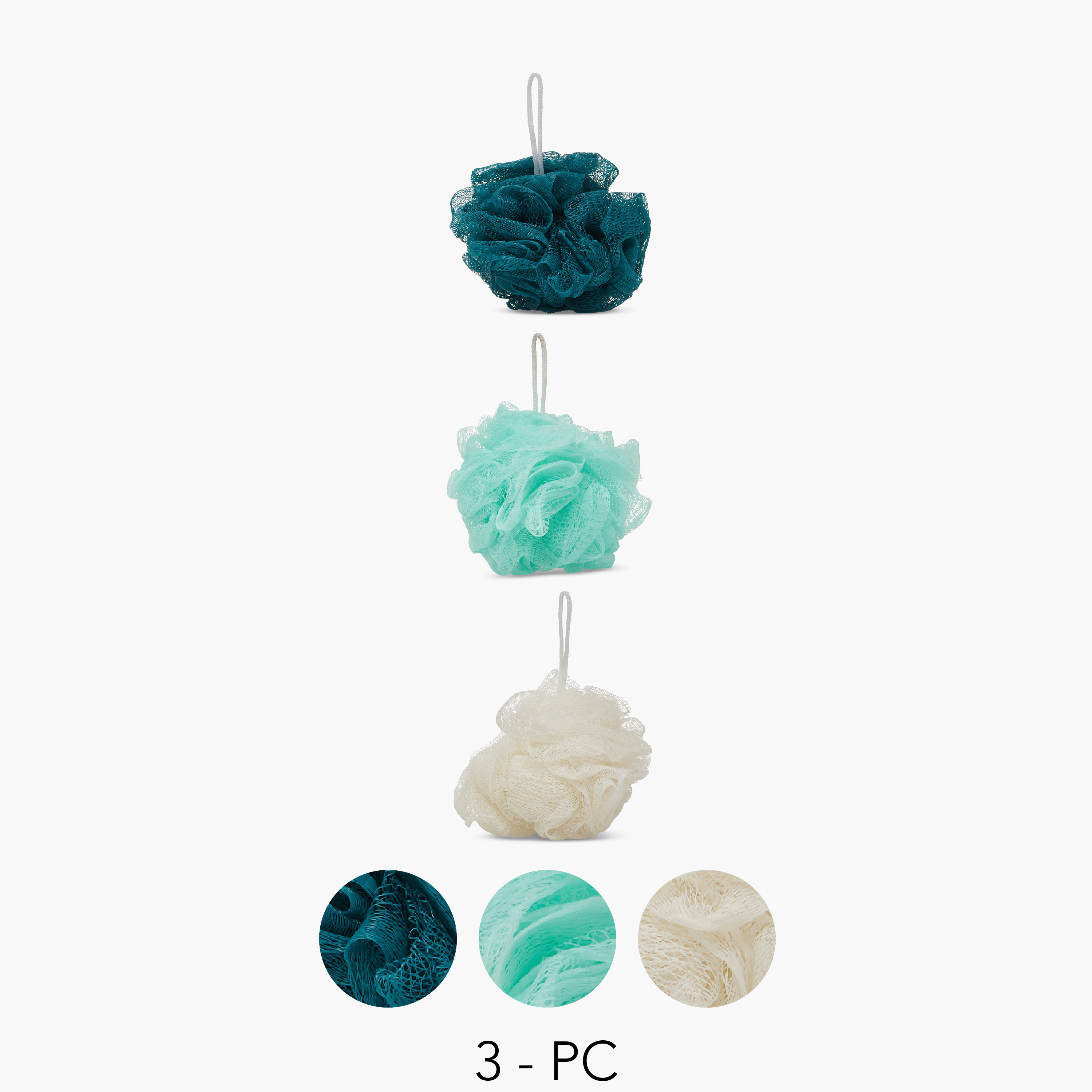 GLOO Bath Loofah - Set of 3-beautyandpersonalcare-bathandbody-toolsandaccessories-loofahs-image-1