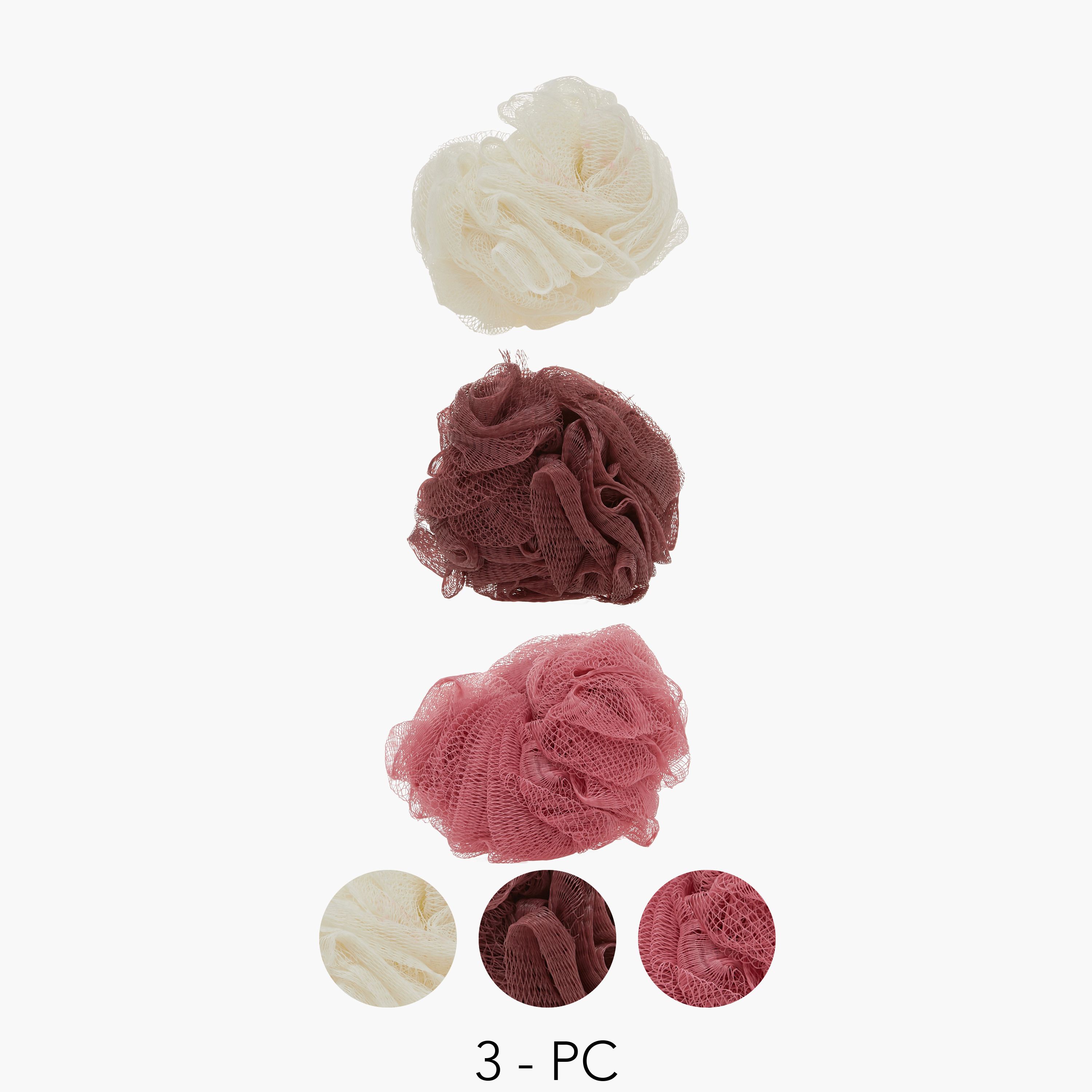 GLOO Bath Loofah - Set of 3-beautyandpersonalcare-bathandbody-toolsandaccessories-loofahs-image-1