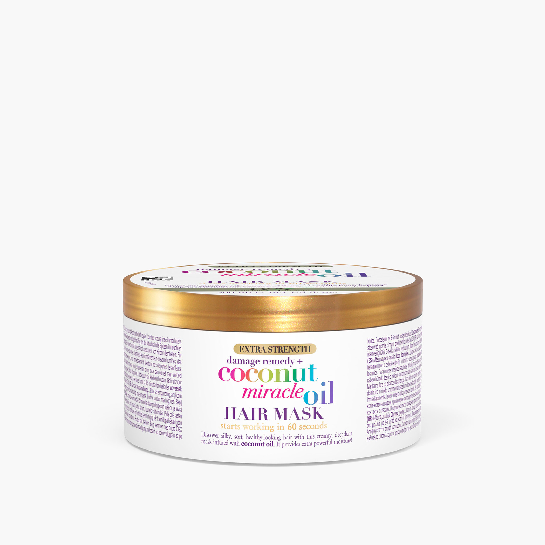 OGX Damage Remedy and Coconut Miracle Oil Hair Mask - 300 ml-beautyandpersonalcare-hair-haircare-hairmasksandcreams-image-1