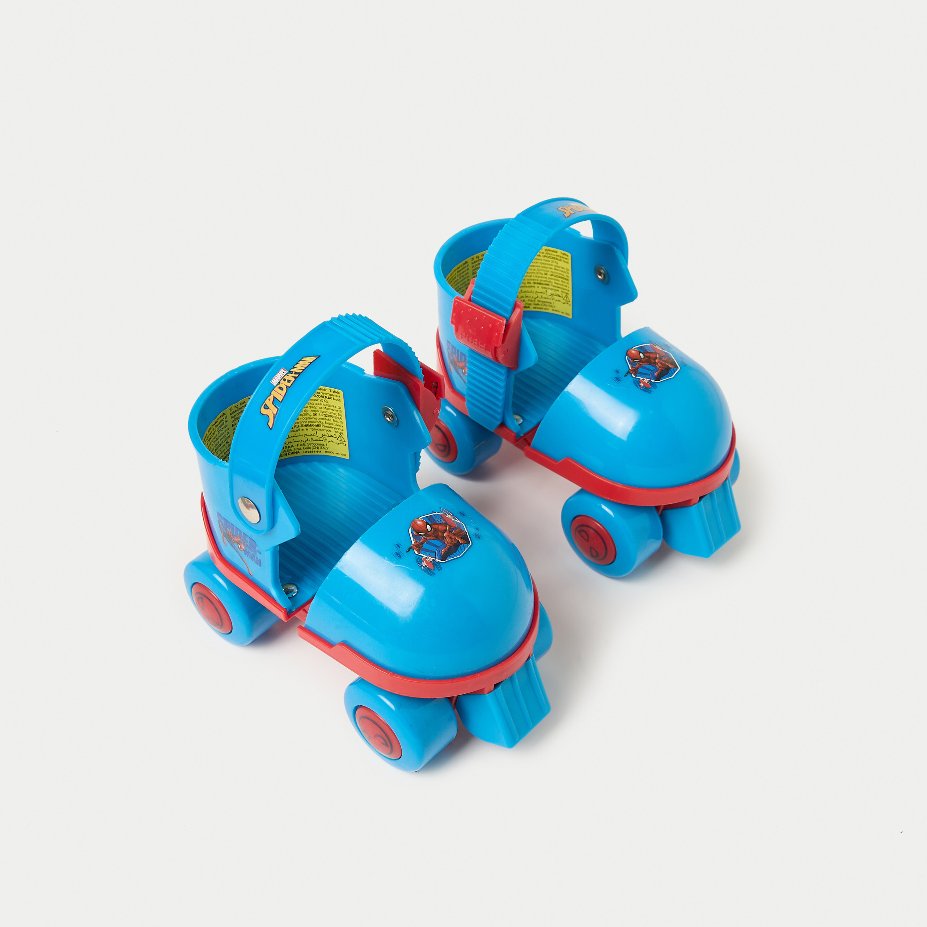 أحذية تزلج مع وسادات واقية للكوع والركبة بطبعات سبايدر مان-toys-outdoor-sports-image-4