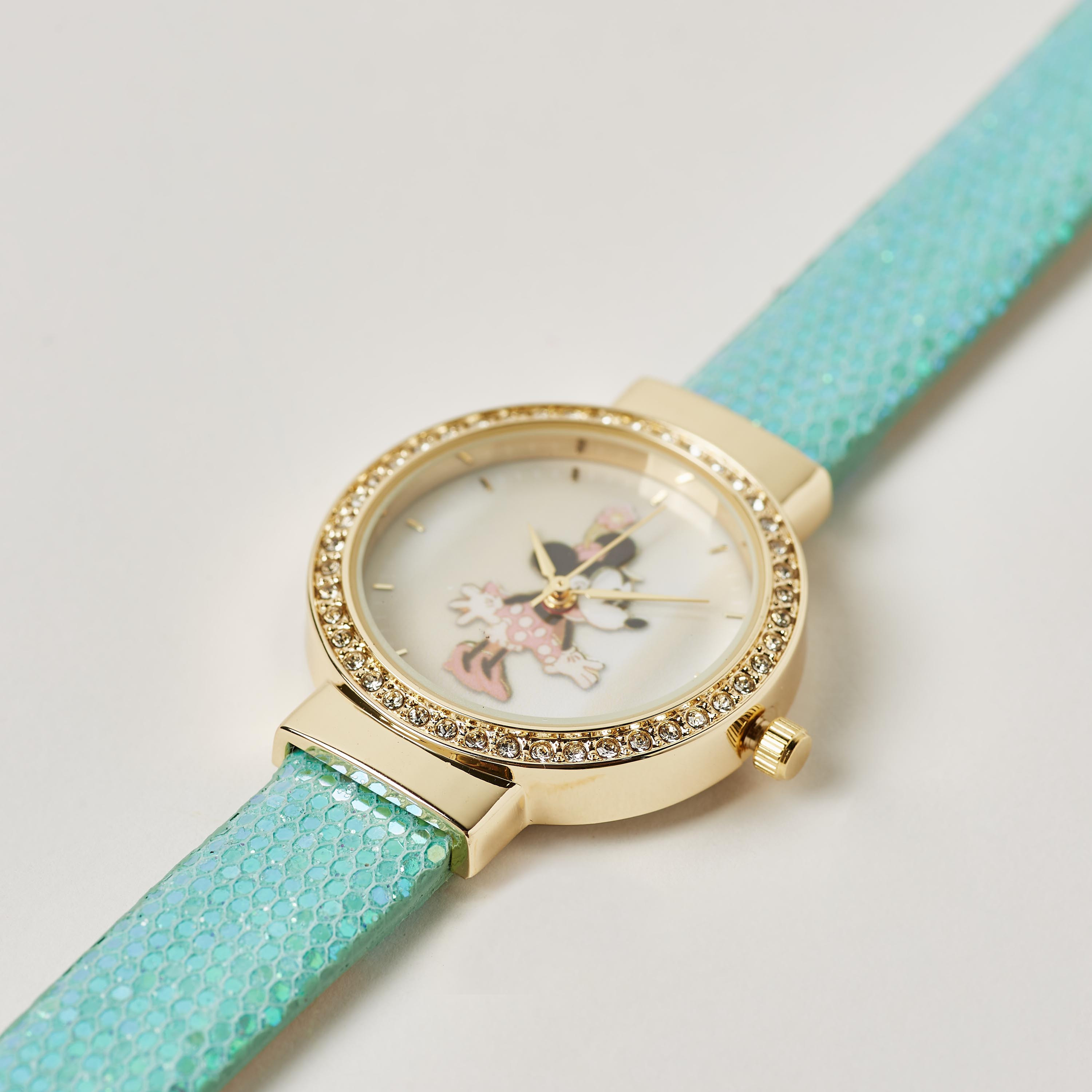 Disney Embellished Minnie Mouse Analog Wristwatch-girls-accessories-watches-image-2