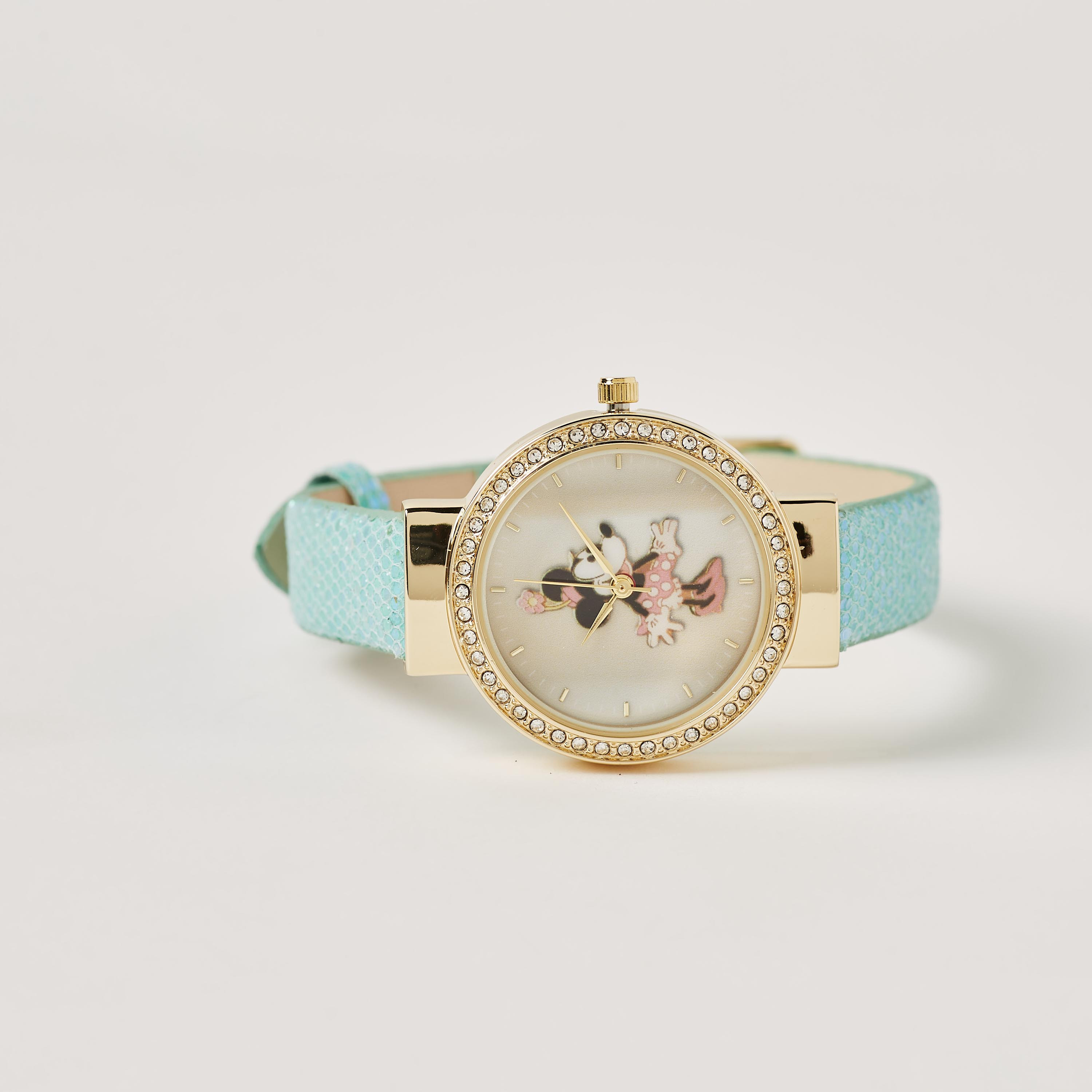 Disney Embellished Minnie Mouse Analog Wristwatch-girls-accessories-watches-image-3