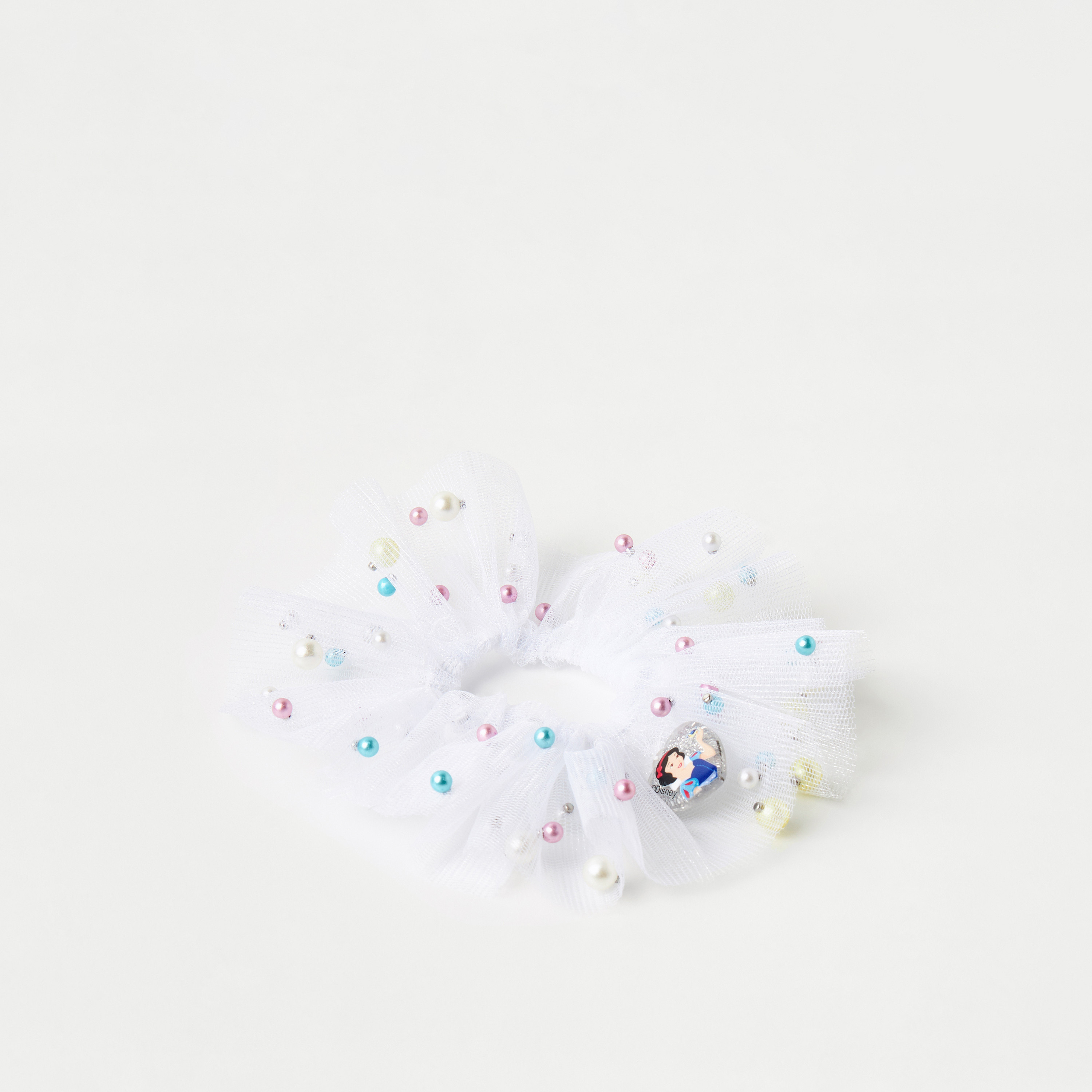 Disney Snow White Embellished Scrunchie-girls-accessories-hairaccessories-image-1