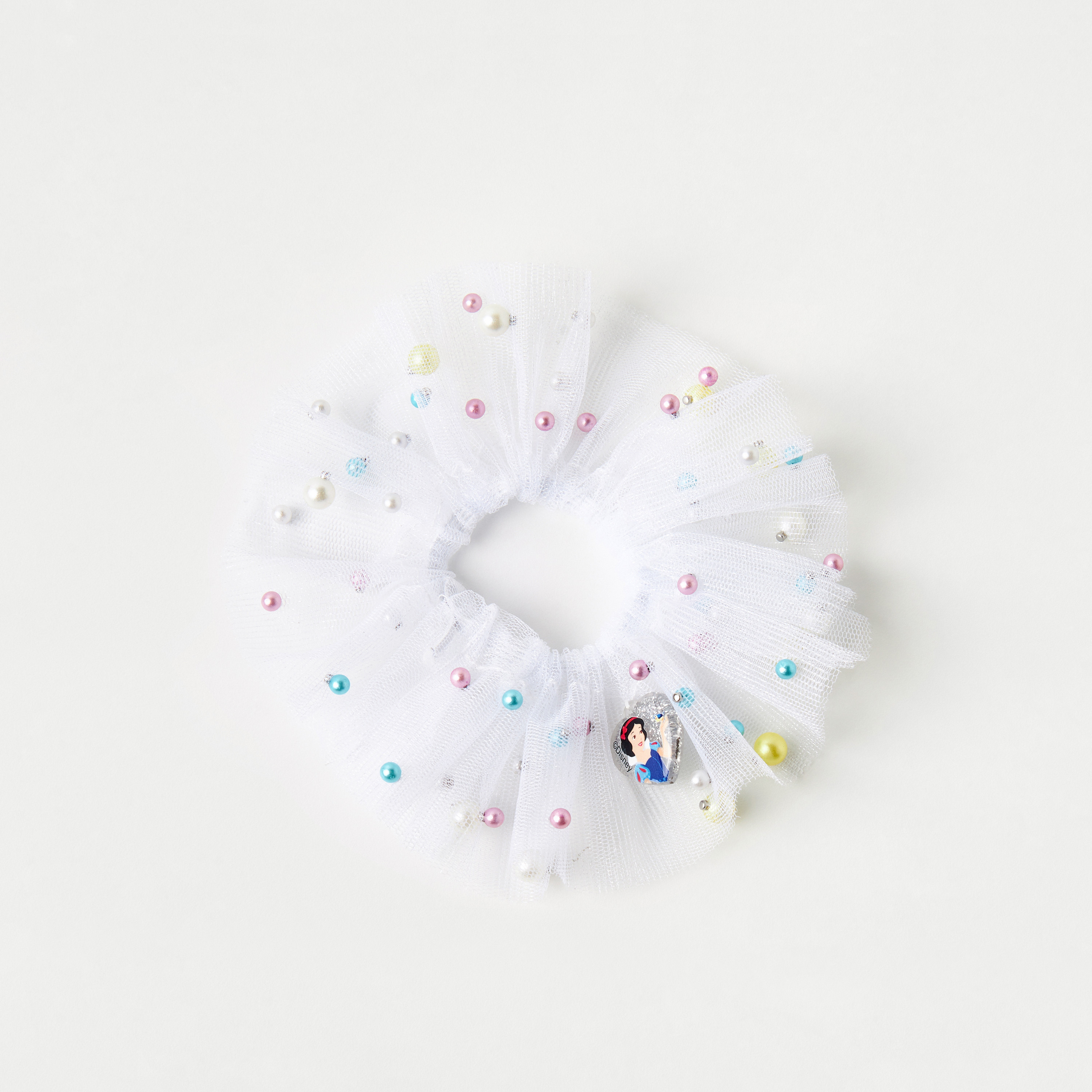Disney Snow White Embellished Scrunchie-girls-accessories-hairaccessories-image-2