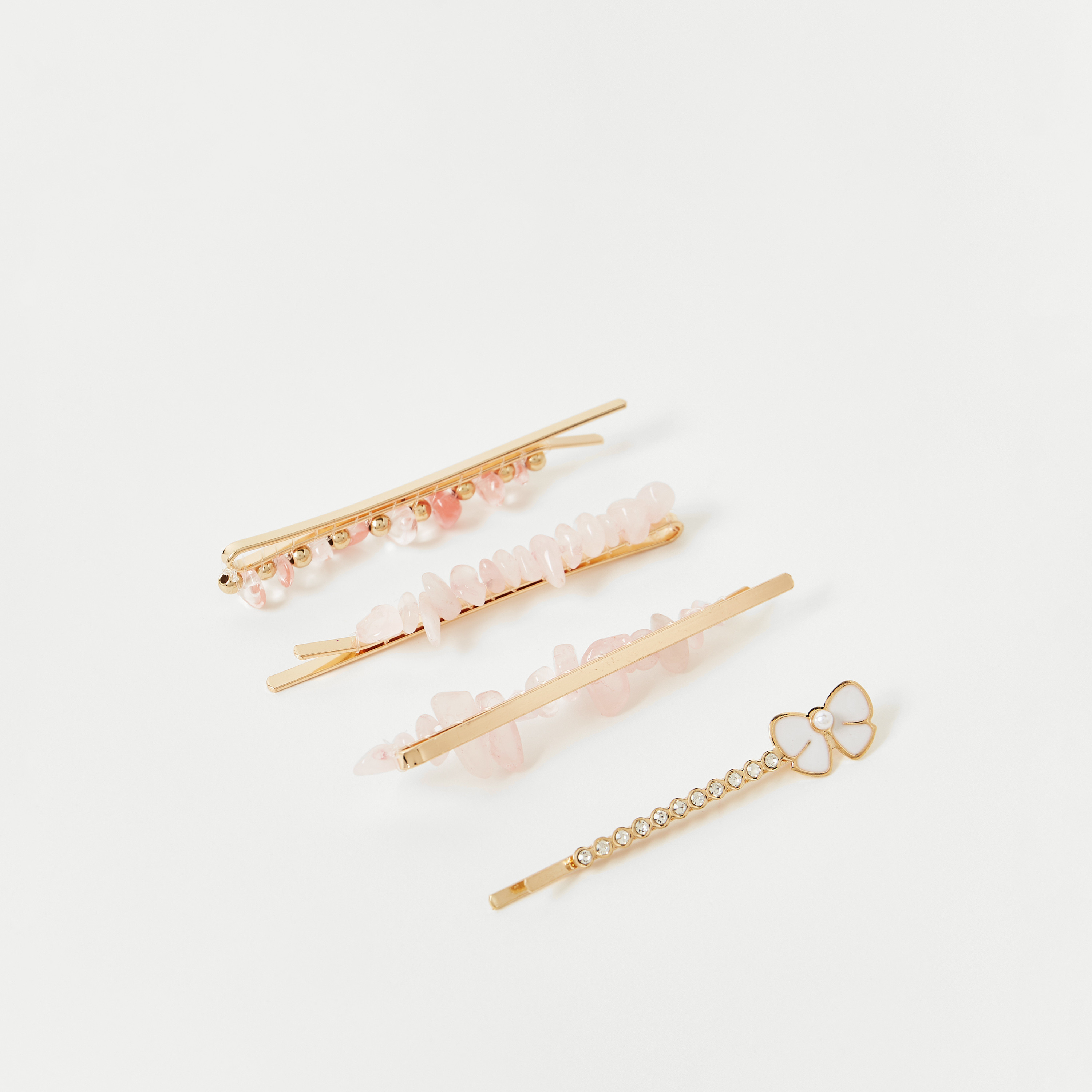 Charmz Embellished Hairpin - Set of 4-girls-accessories-hairaccessories-image-2