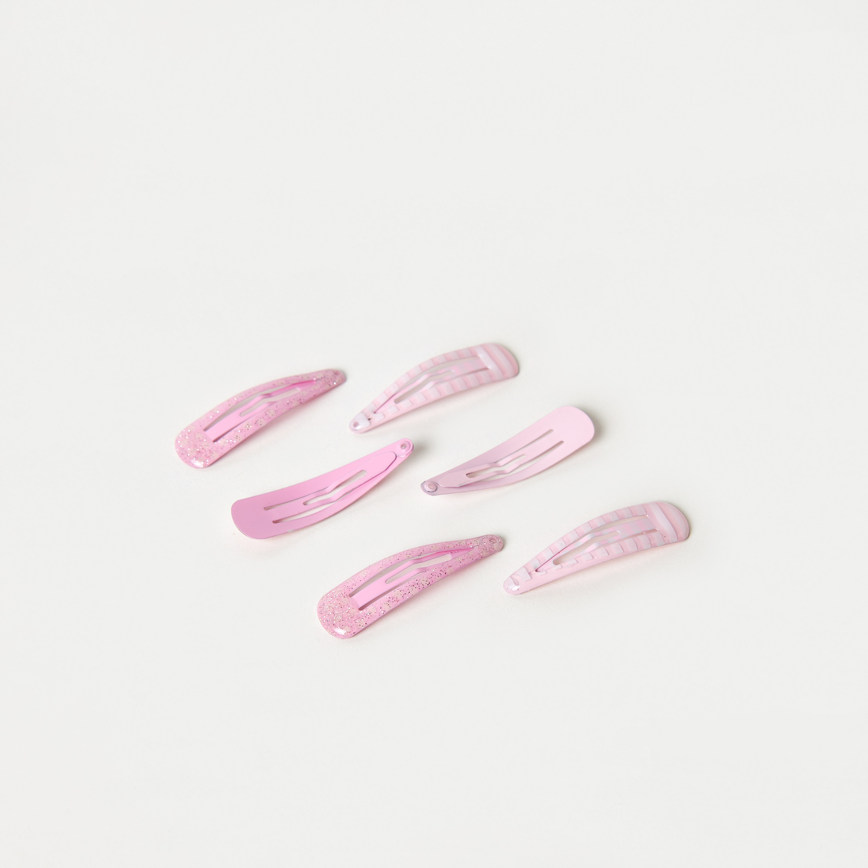 مشابك شعر متنوعة من تشارمز - مجموعة من 6 قطع-girls-accessories-hairaccessories-image-2