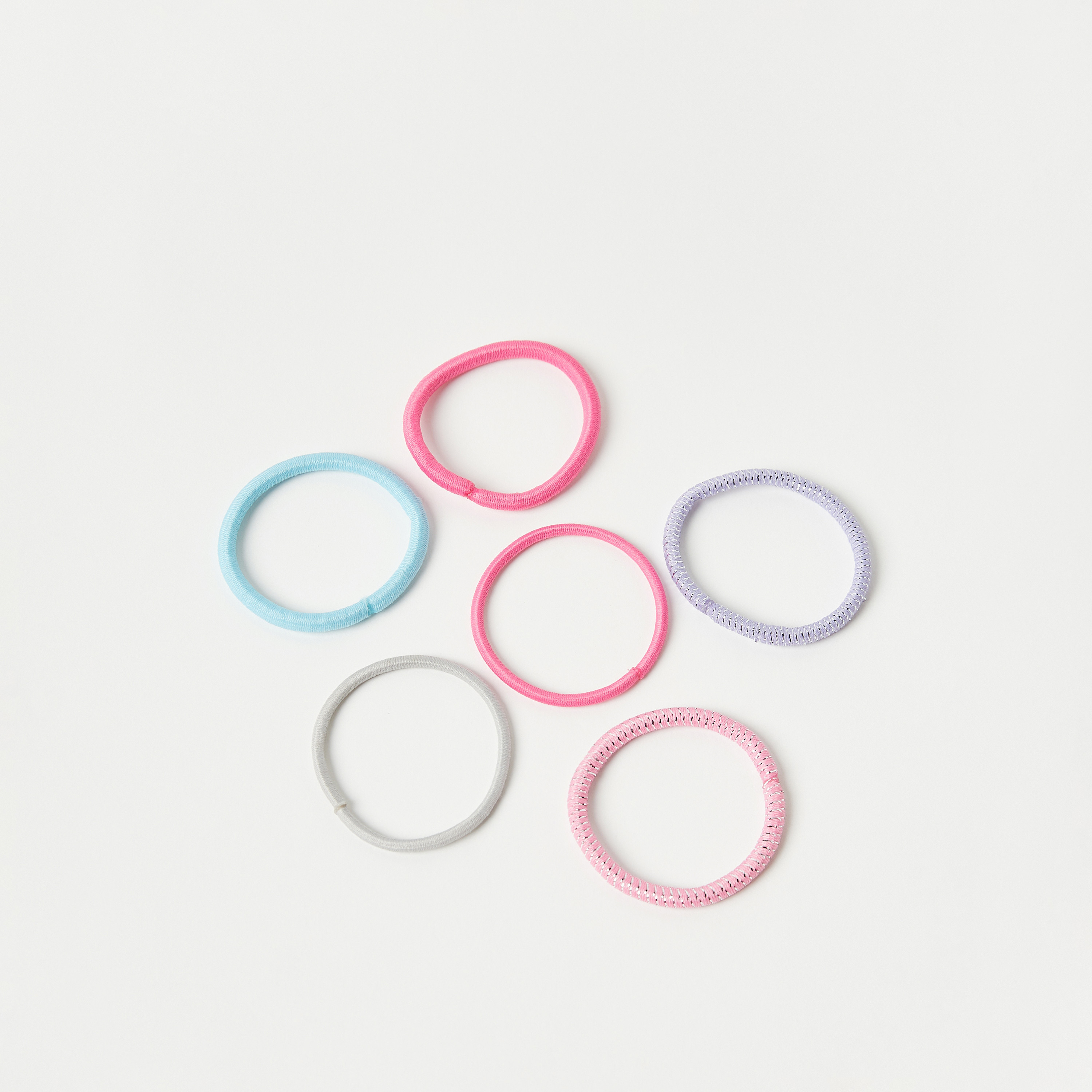 Charmz 10-Piece Elasticated Hair Tie and Hair Clip Set-girls-accessories-hairaccessories-image-2