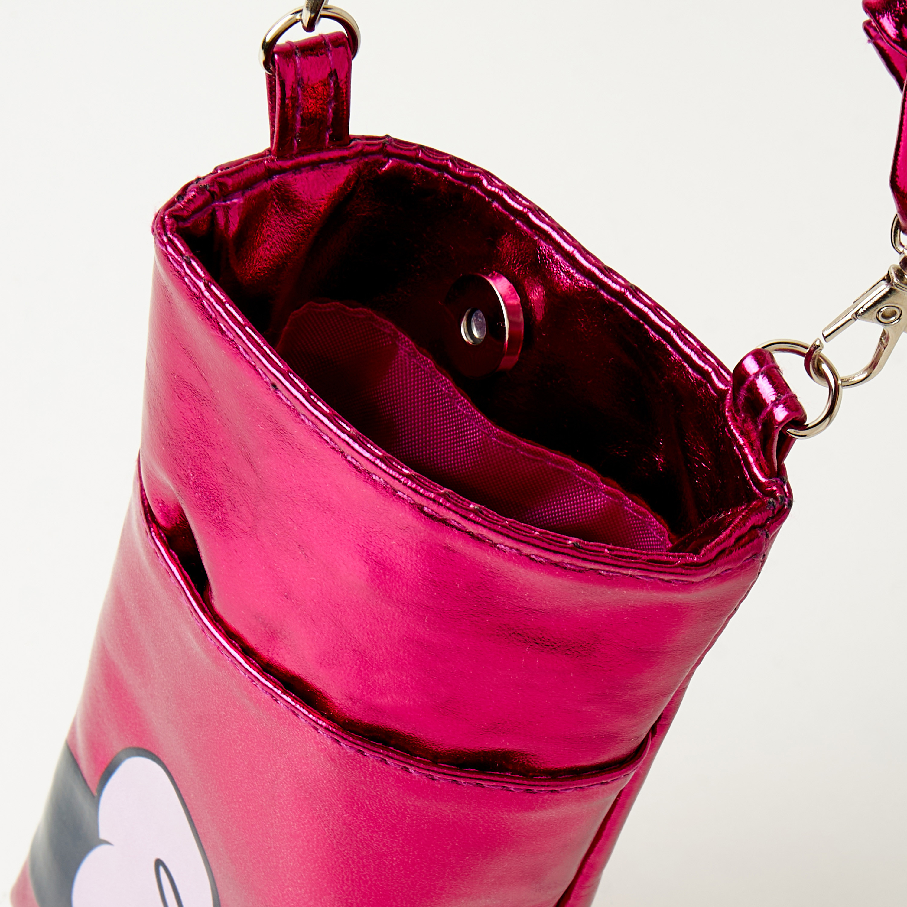 شنطة كروس بودي بزر إغلاق وطبعات ميني ماوس من ديزني-girls-accessories-bags-image-5