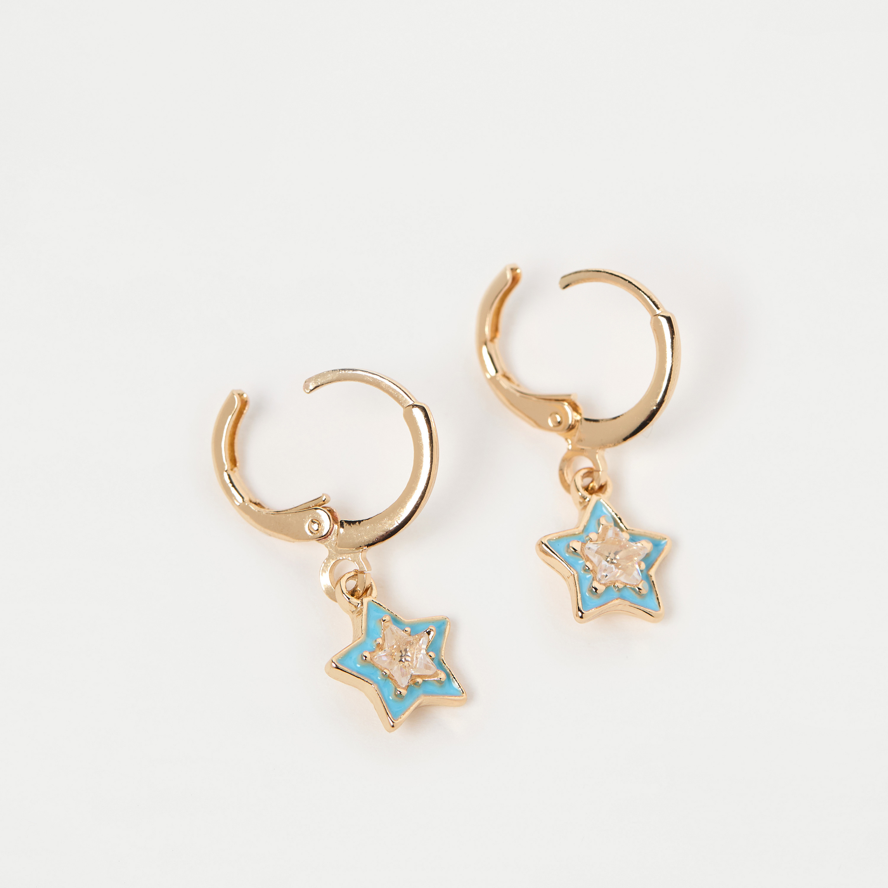 Charmz Star Shape Hoop Earrings-girls-accessories-jewellery-image-2