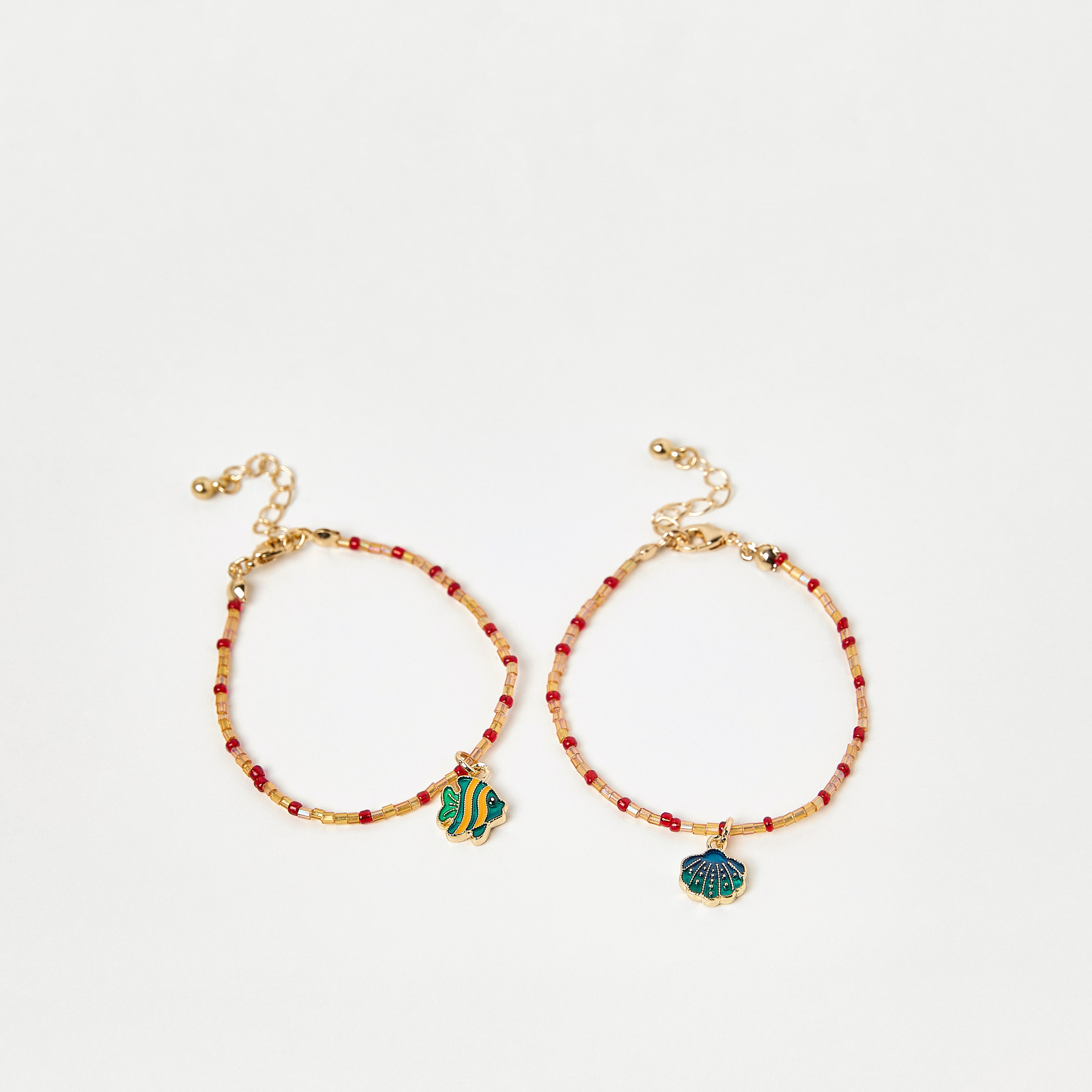 Charmz Beaded Bracelet - Set of 2-girls-accessories-jewellery-image-1
