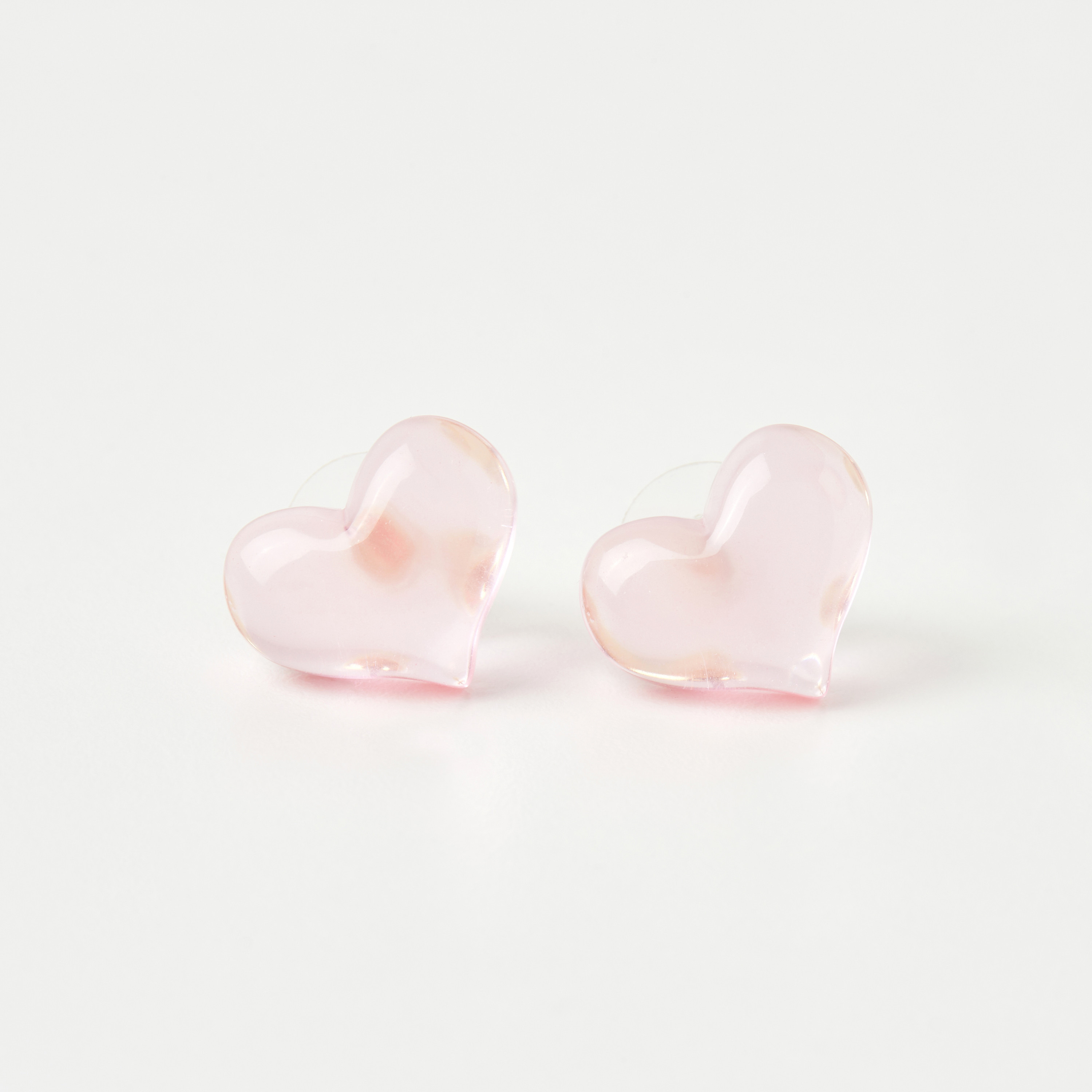 Charmz Heart Shape Earring with Pushback Closure-girls-accessories-jewellery-image-1