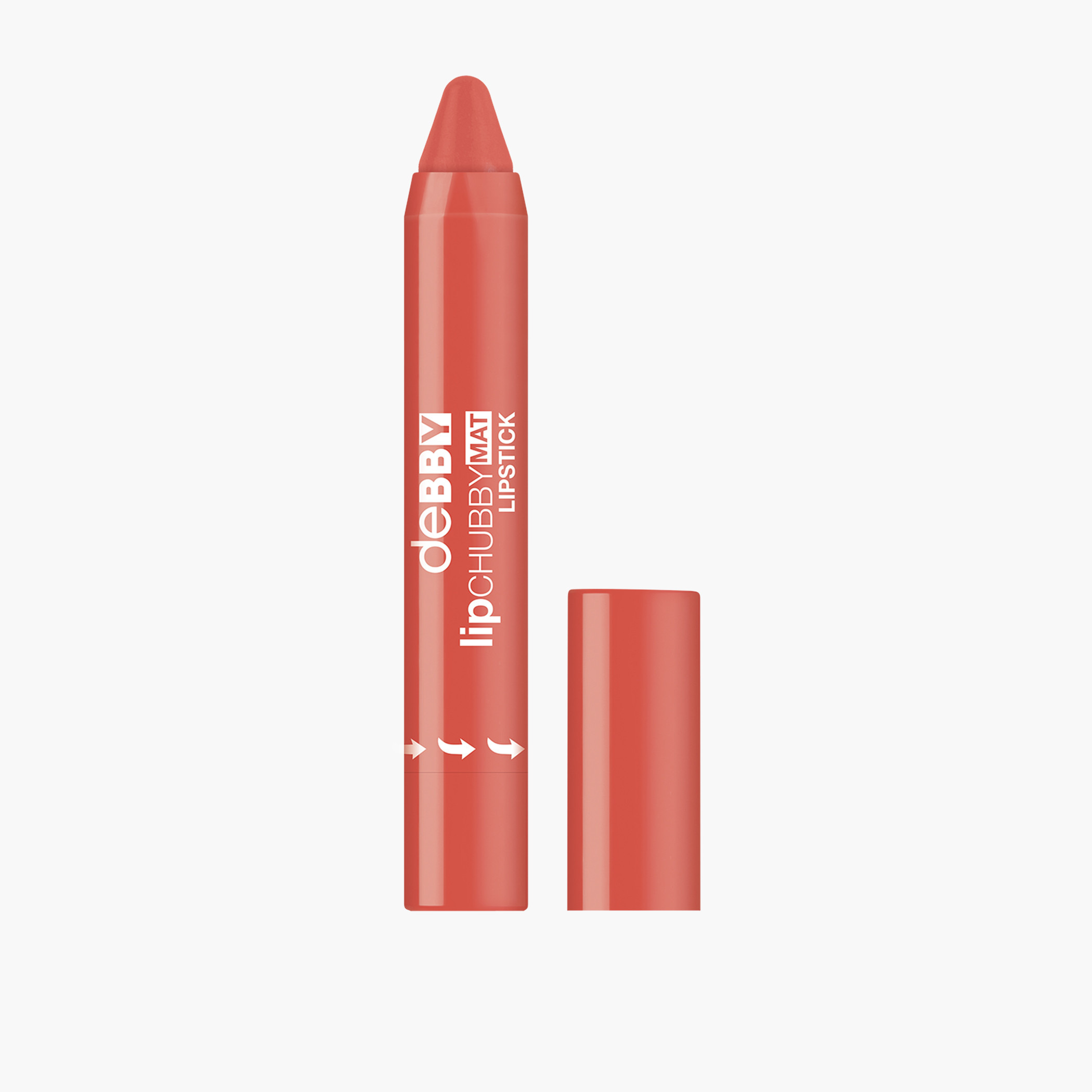 Debby 02 Coral Rose Lipchubby Mat Lipstick-beautyandpersonalcare-makeup-lips-lipsticks-image-1