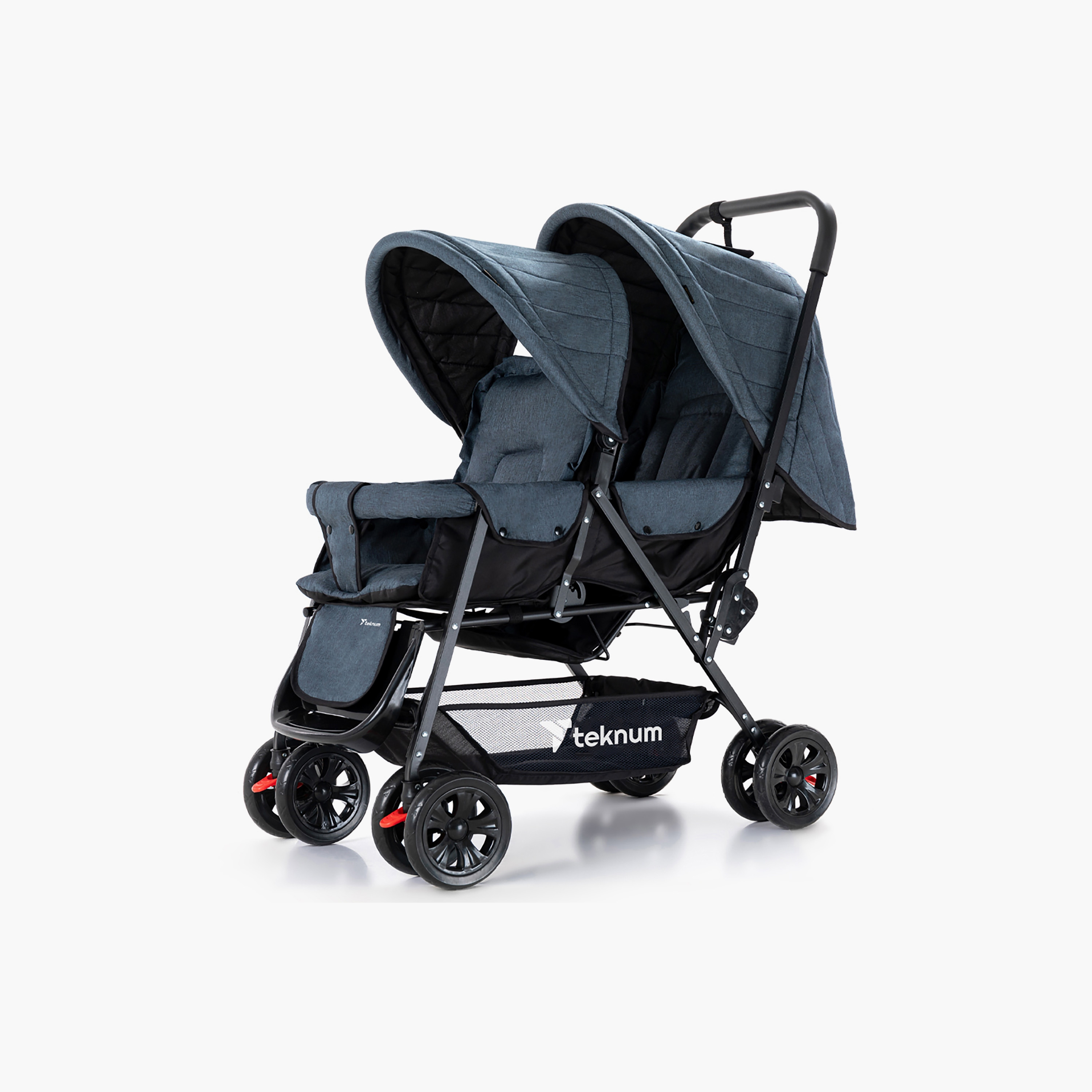 عربة أطفال مزدوجة مع مظلة من تيكنوم-baby-gear-strollersandprams-strollers-image-1