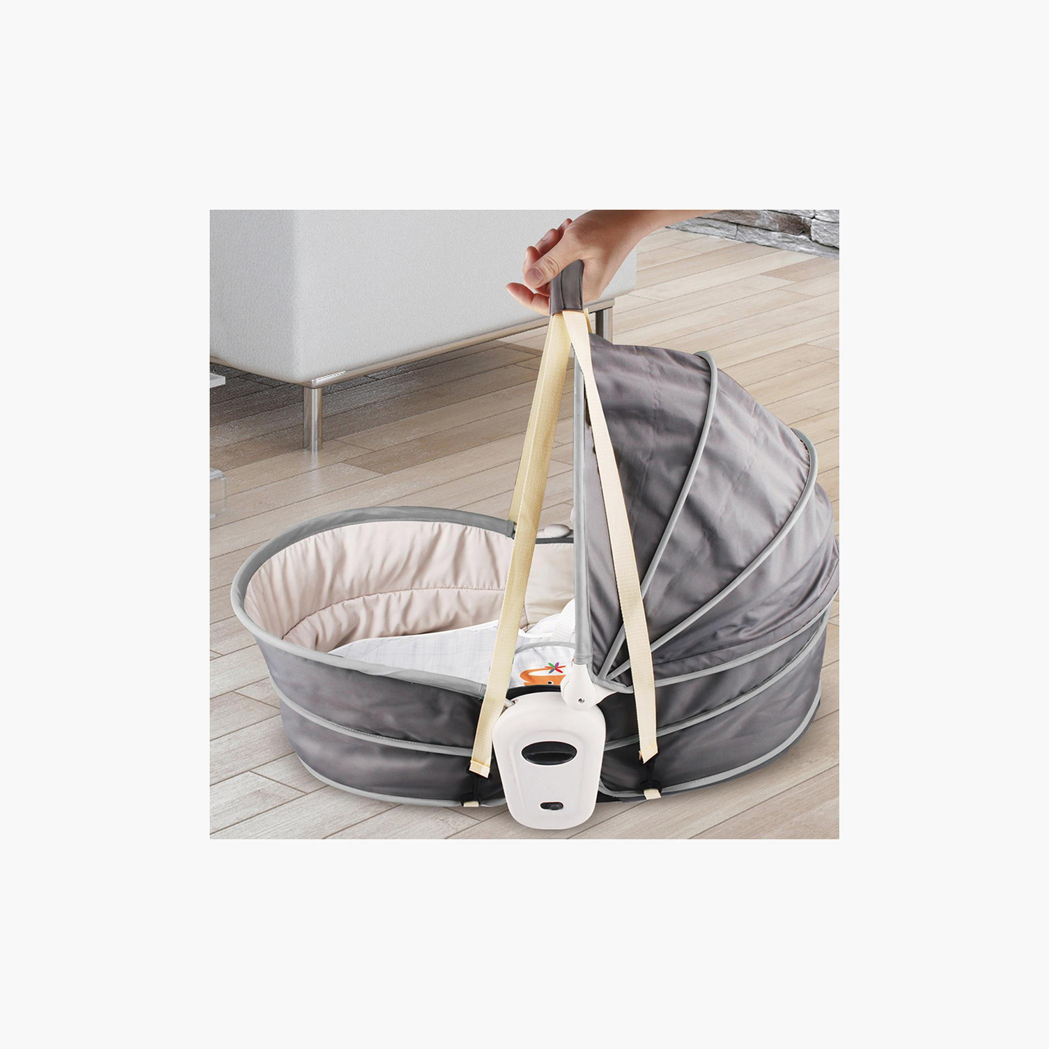 Teknum 5-in-1 Cozy Rocker Bassinet with Awning and Mosquito Net-baby-nursery-furniture-cribsandbeds-bassinets-image-6