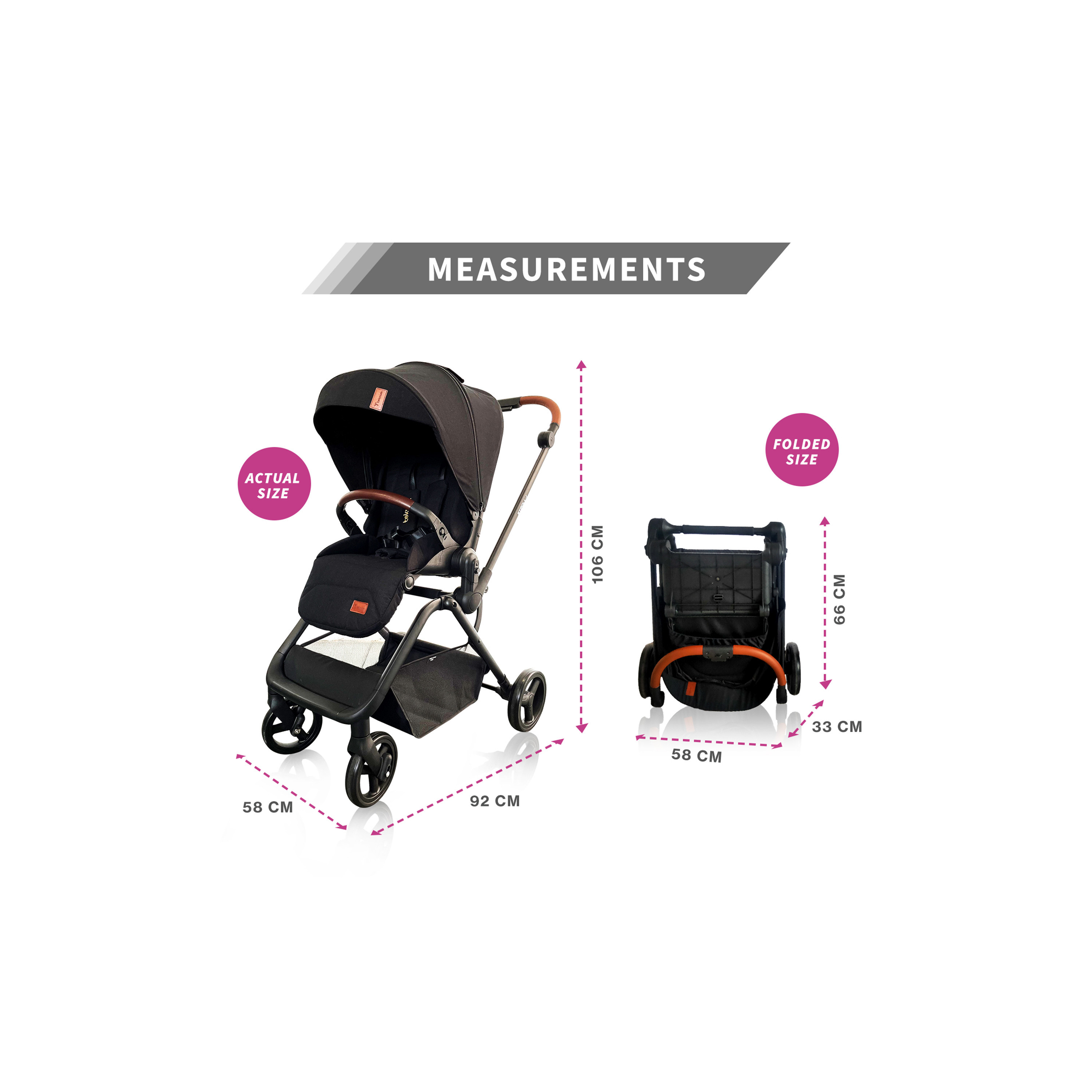 سترول-1 عربة أطفال للسفر قابلة للعكس من تيكنام-baby-gear-strollersandprams-strollers-image-6