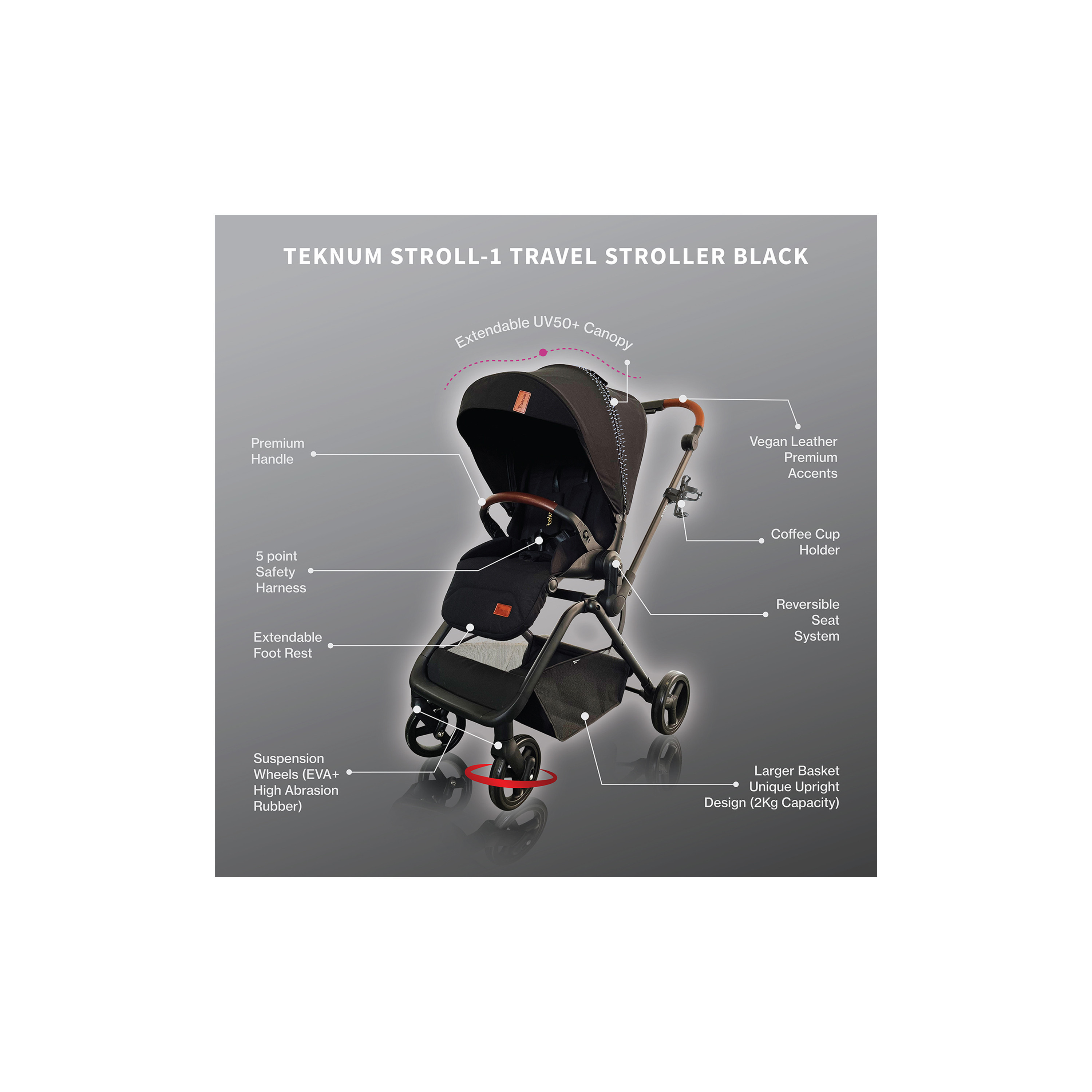 سترول-1 عربة أطفال للسفر قابلة للعكس من تيكنام-baby-gear-strollersandprams-strollers-image-10