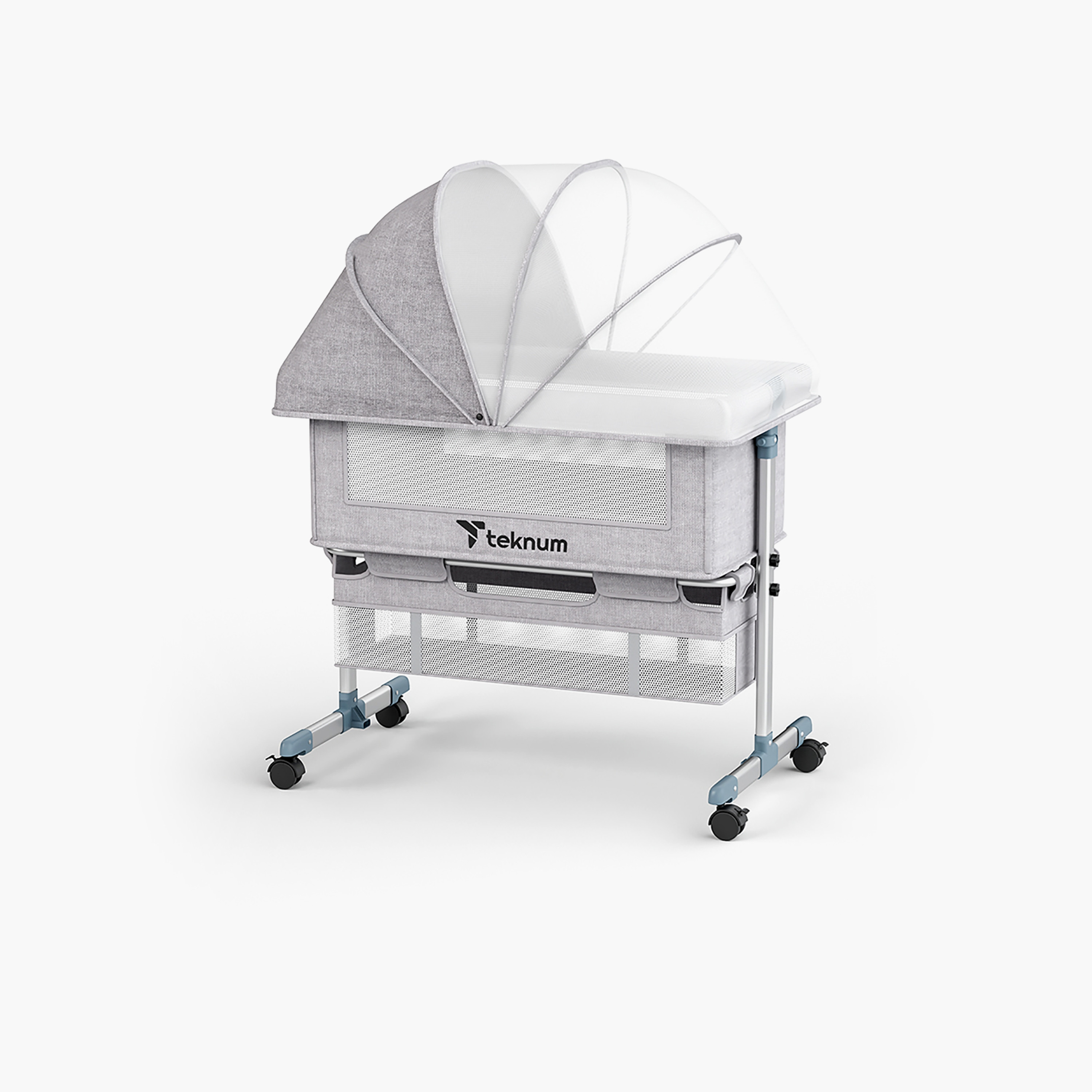 Teknum Bedside Crib-baby-nursery-furniture-cribsandbeds-bassinets-image-1