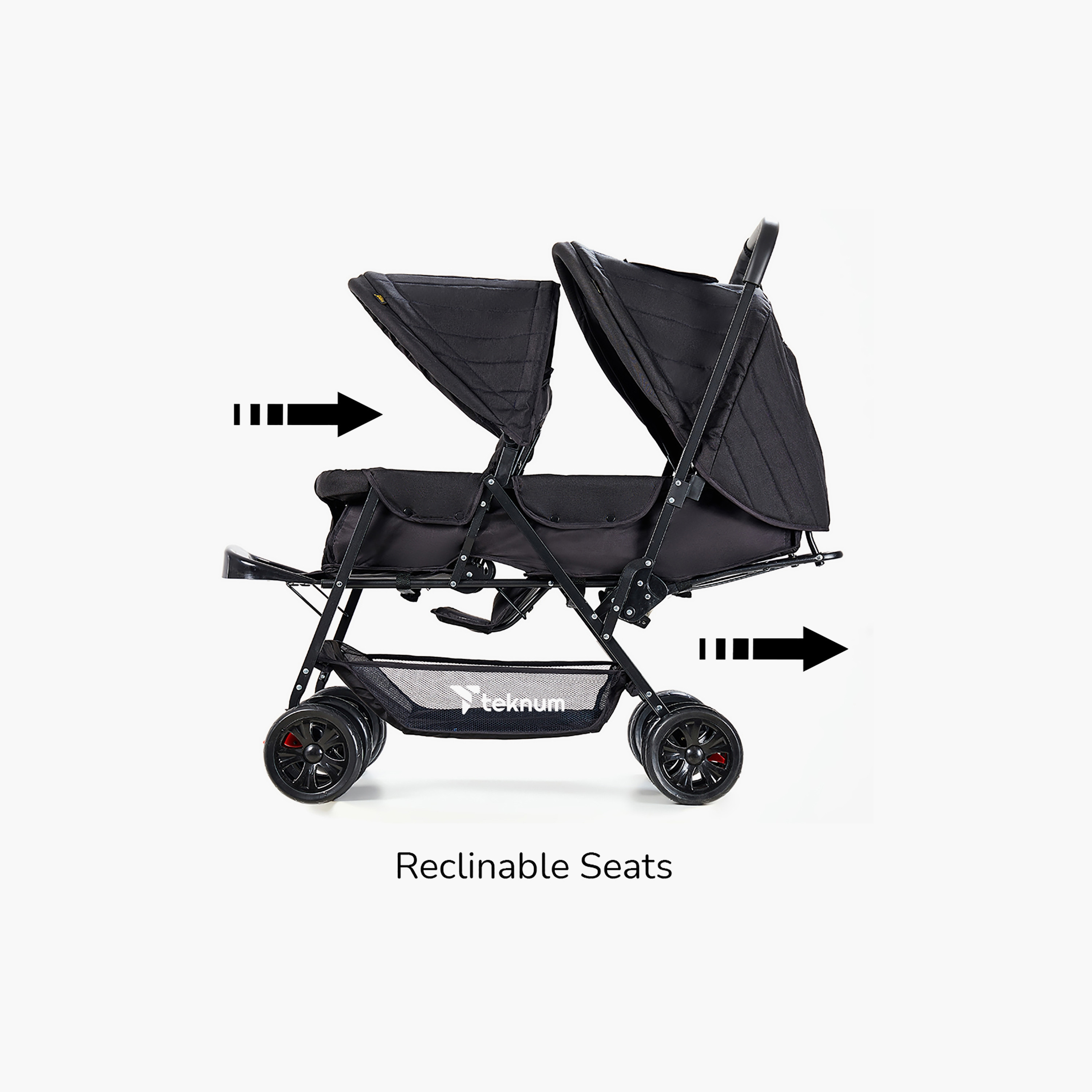 Teknum Double Baby Stroller with Canopy-baby-gear-strollersandprams-strollers-image-4