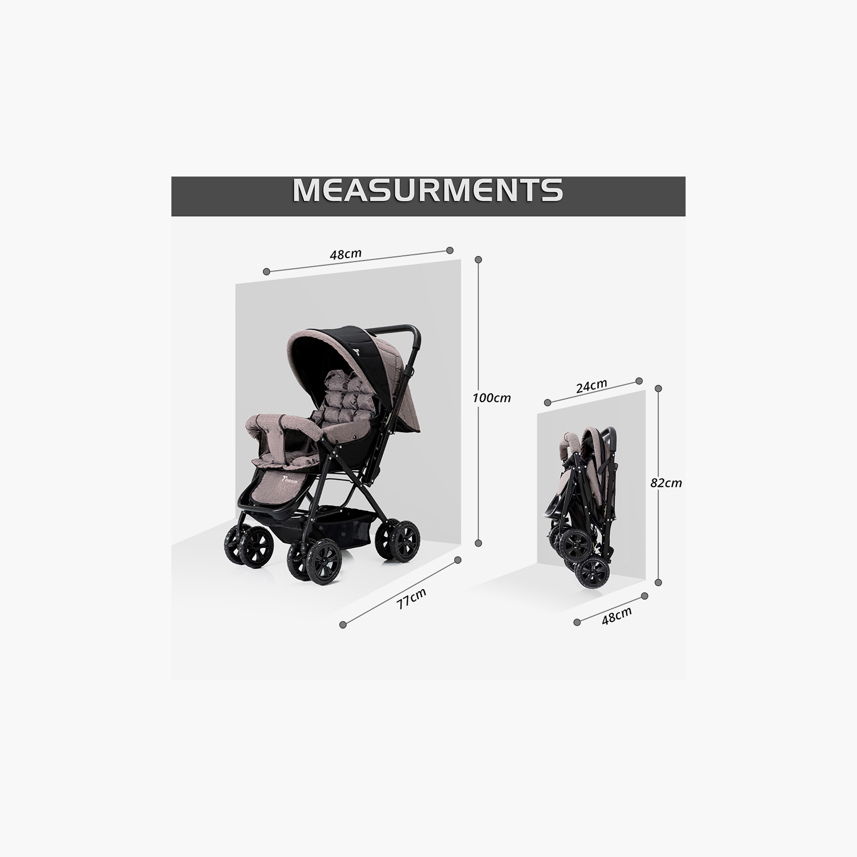 عربة أطفال قابلة للعكس لوك آت مي من تيكنوم-baby-gear-strollersandprams-strollers-image-6