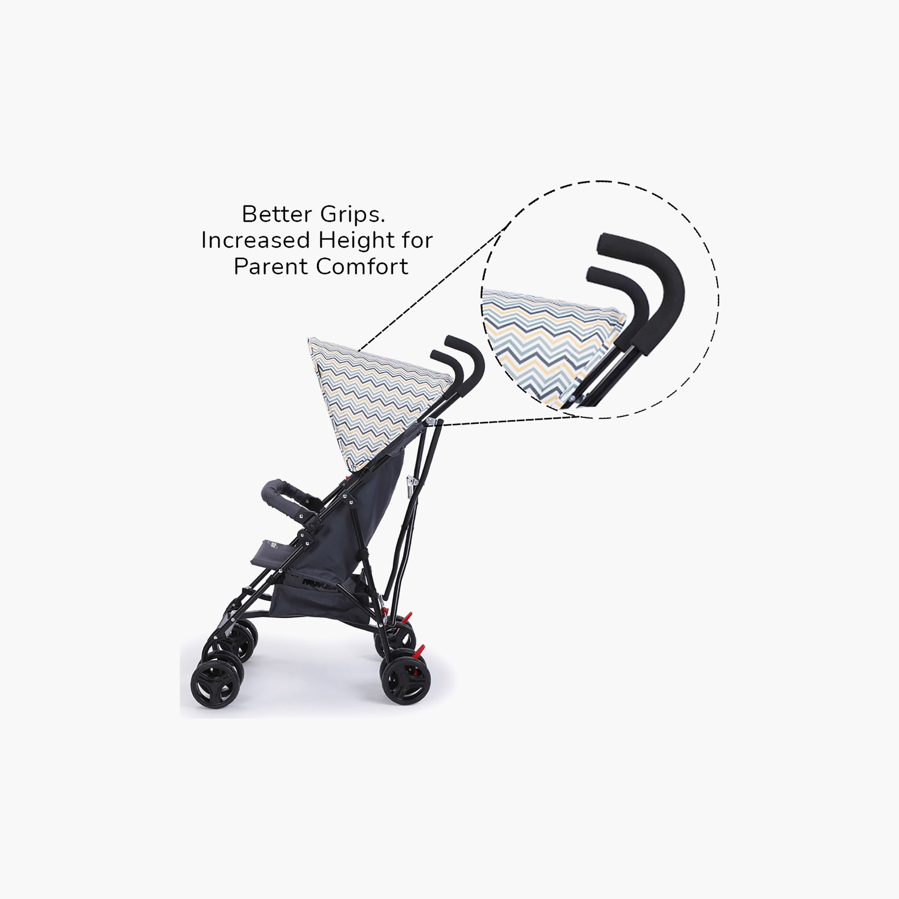 Teknum Eco Lite Baby Stroller with Canopy-baby-gear-strollersandprams-strollers-image-5