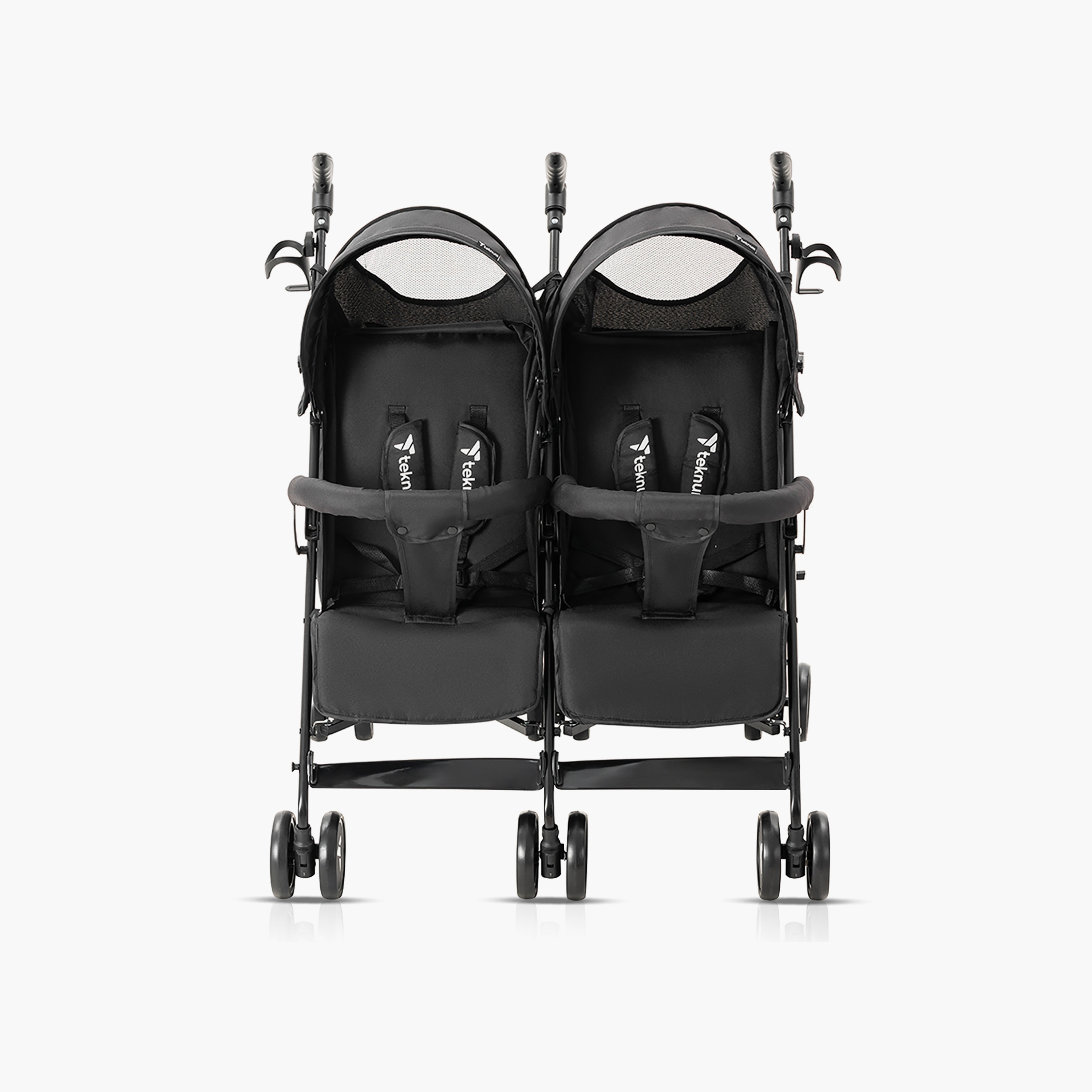 Teknum Twin Stroller Fellow, Black-baby-gear-strollersandprams-strollers-image-5