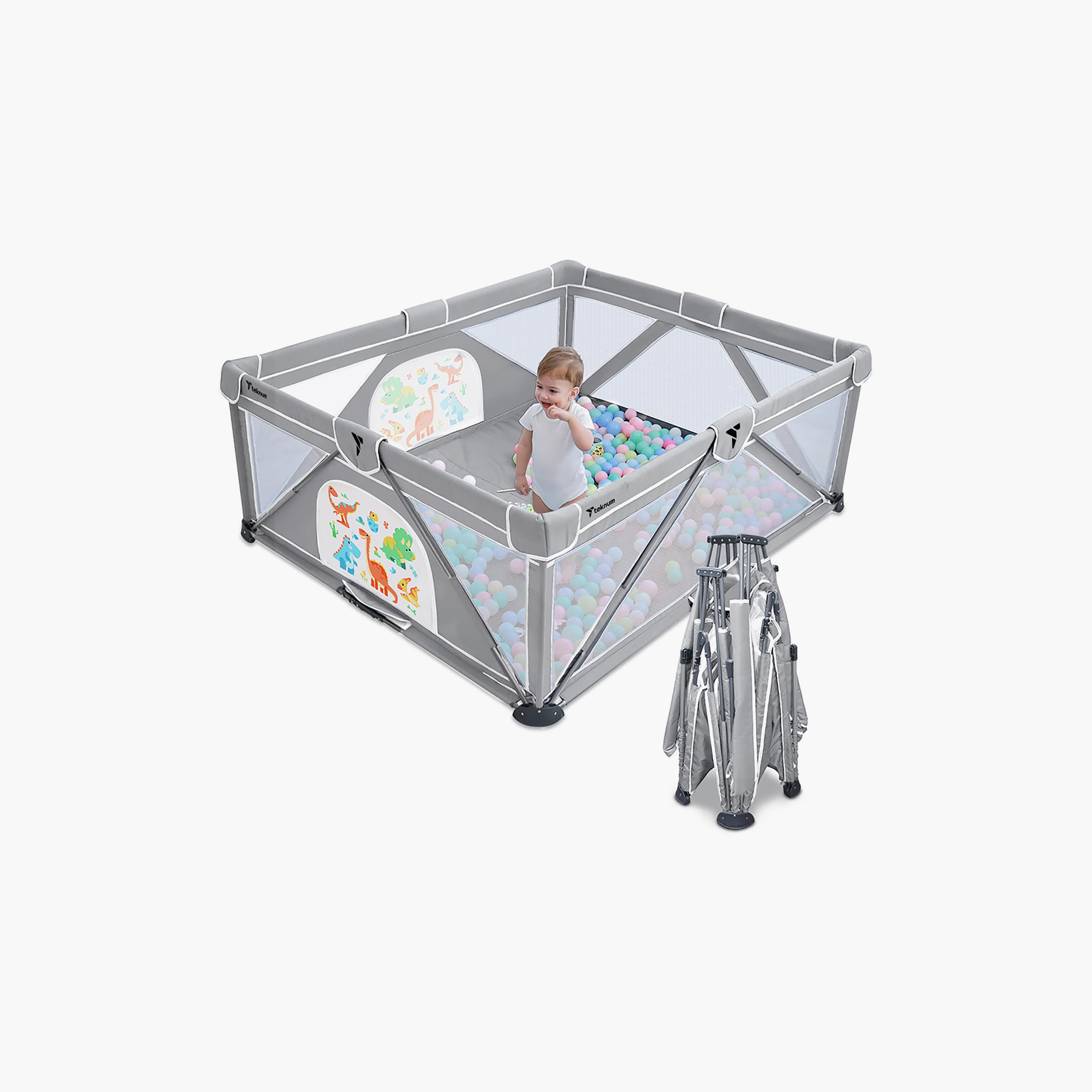 Teknum One-Minute Unfold Playpen-baby-infantactivity-playpensandplaymats-image-1