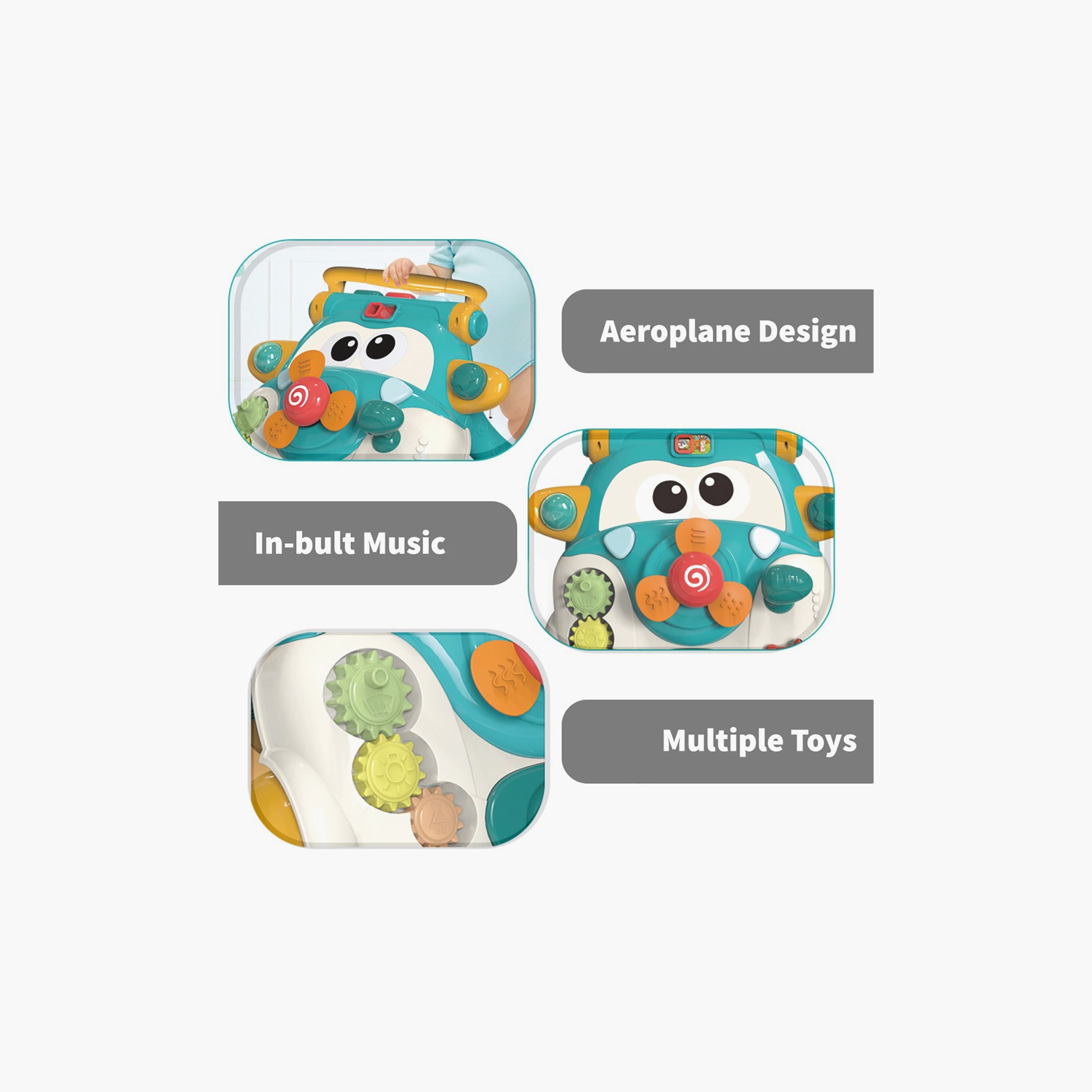 Teknum 3-in-1 Baby Walker with Musical Keyboard-baby-infantactivity-walkers-image-2
