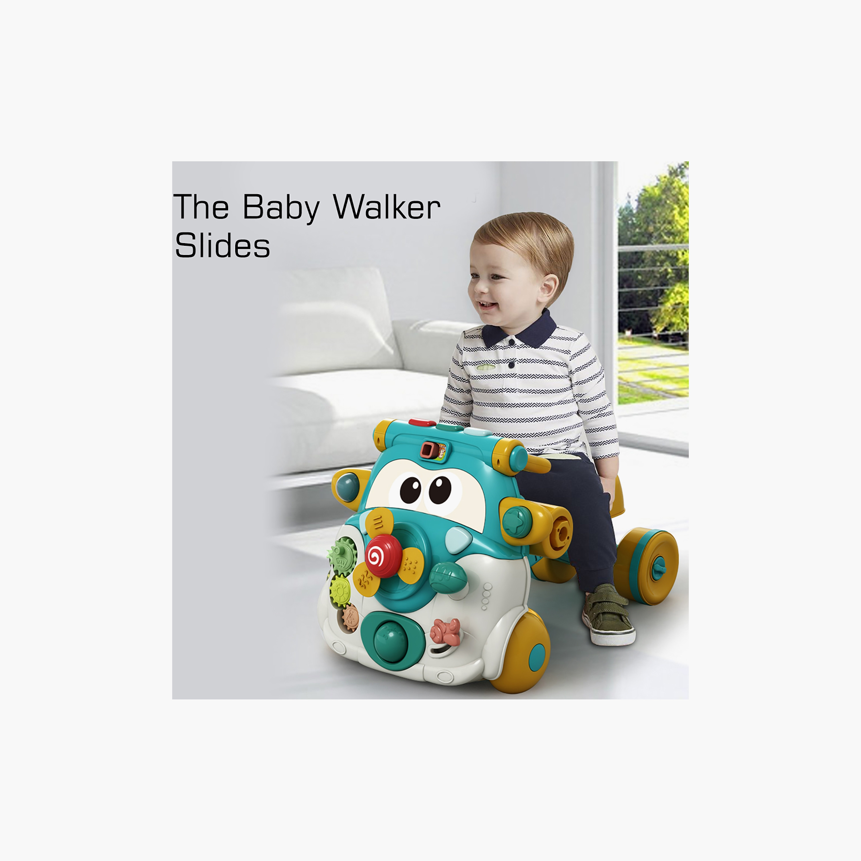 Teknum 3-in-1 Baby Walker with Musical Keyboard-baby-infantactivity-walkers-image-5