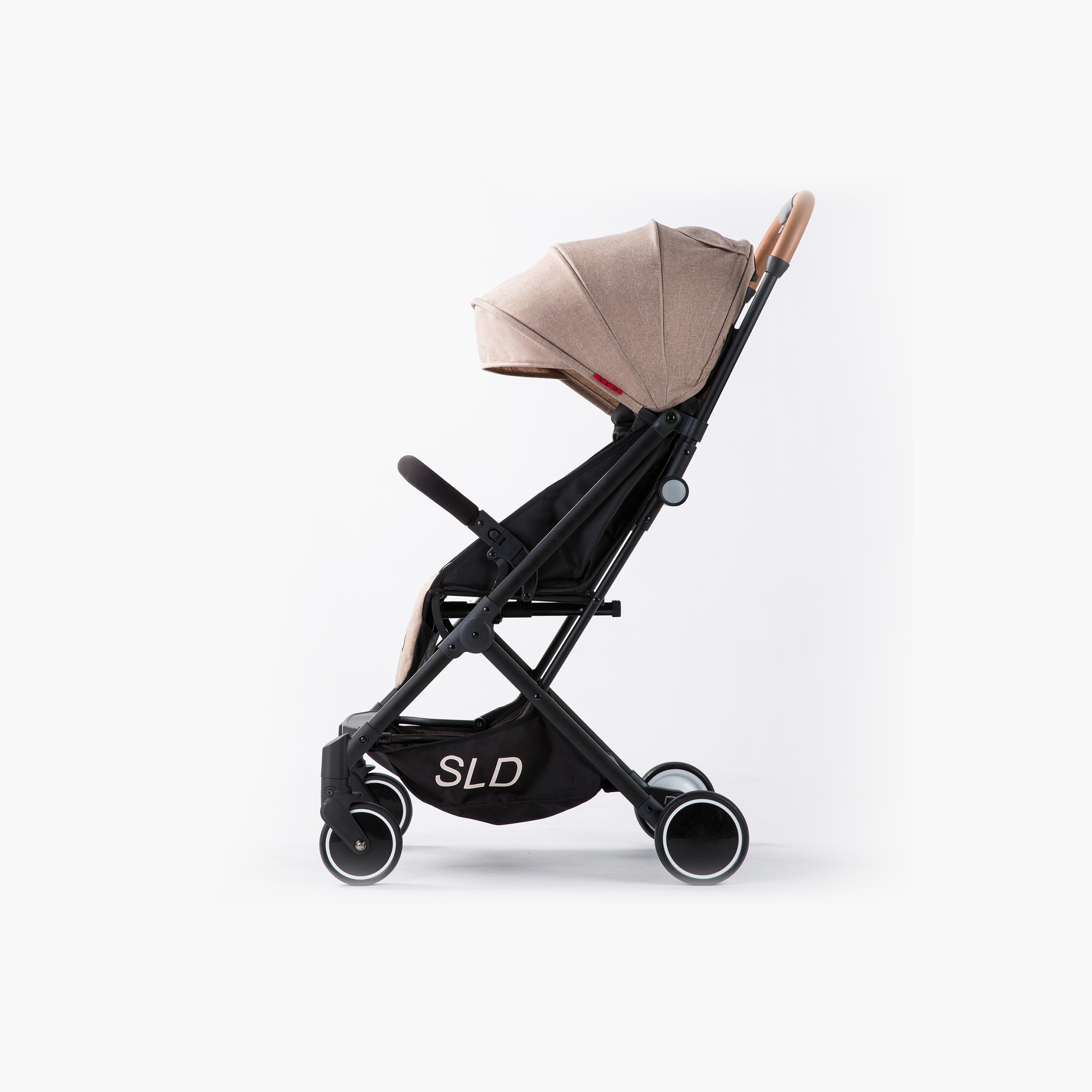 Teknum SLD Travel Lite Stroller with Carry Bag - Khaki-baby-gear-strollersandprams-strollers-image-5