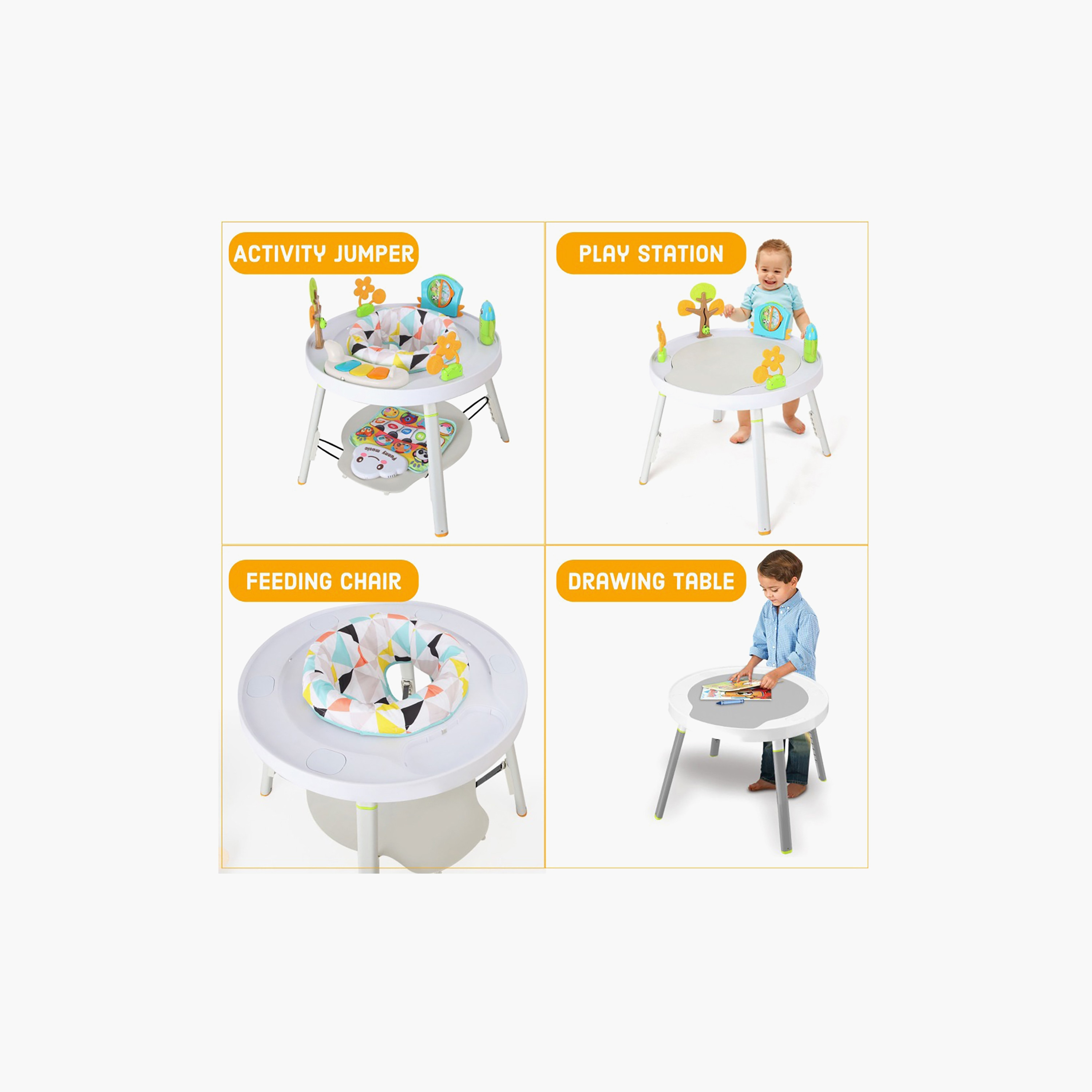 Teknum 4-in-1 Activity Center-baby-infantactivity-playpensandplaymats-image-4