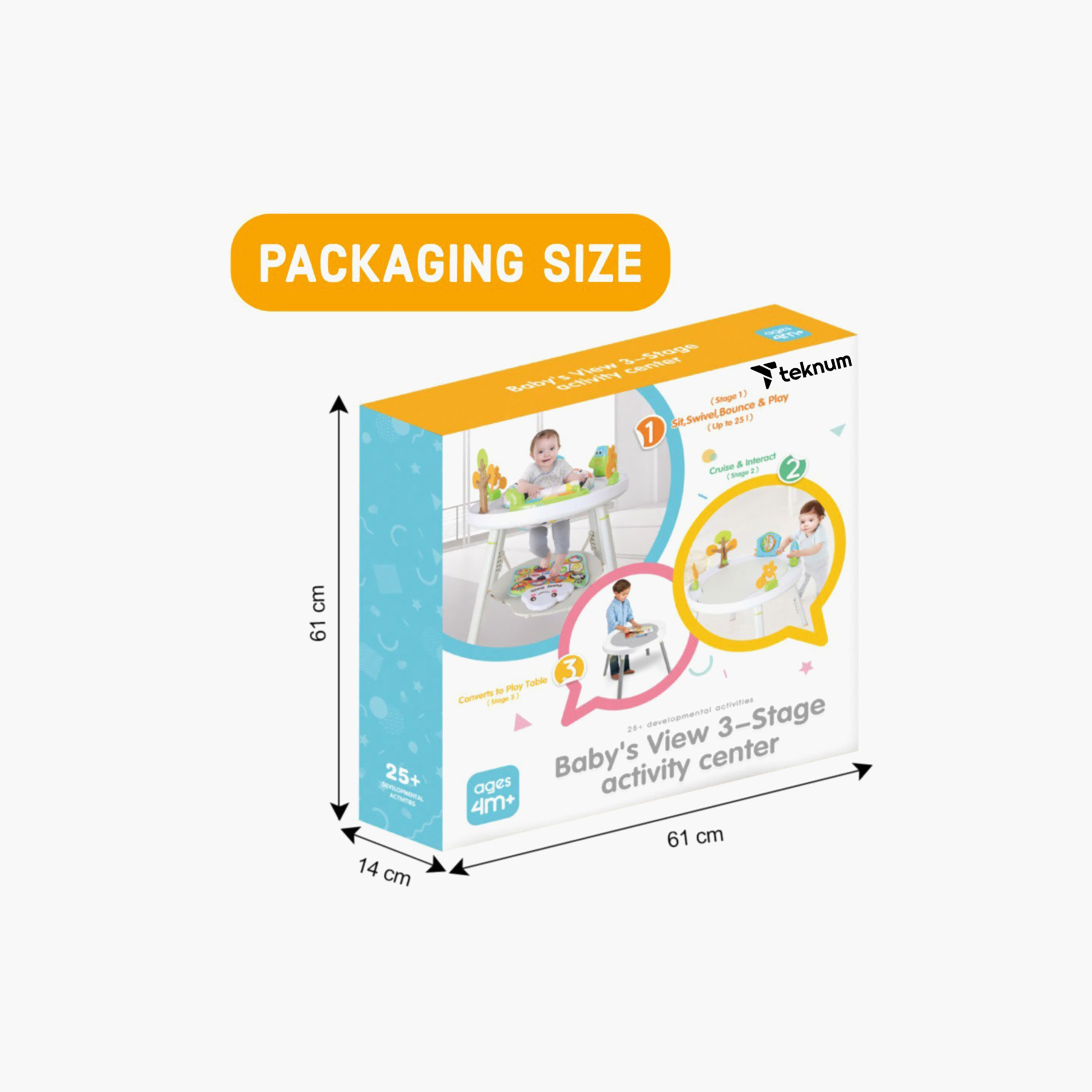 Teknum 4-in-1 Activity Center-baby-infantactivity-playpensandplaymats-image-5