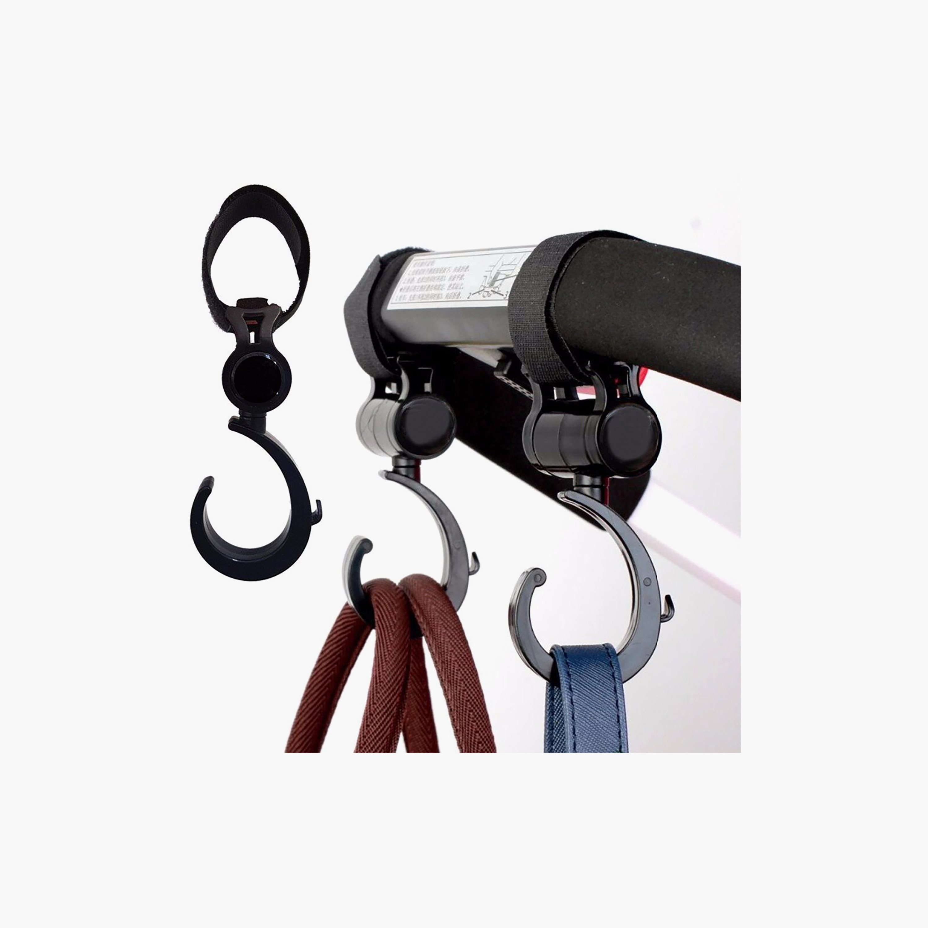 Little Story Rotating Compatible Stroller Hooks-baby-gear-travelaccessories-image-5