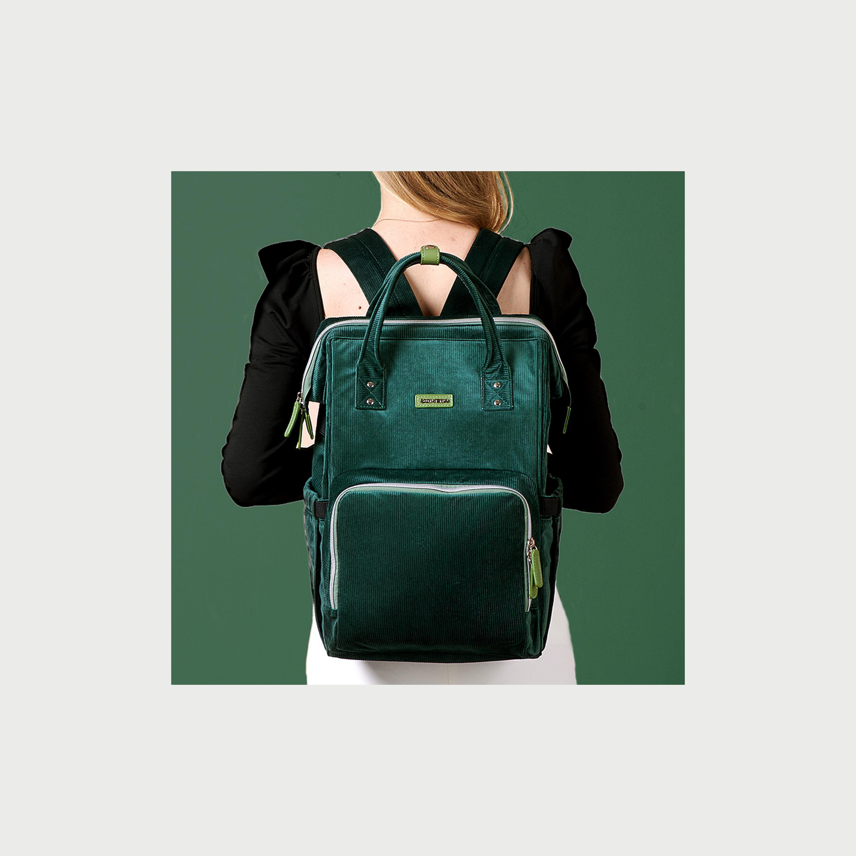 Sunveno Solid Corduroy Diaper Bag-baby-gear-diaperbags-image-4