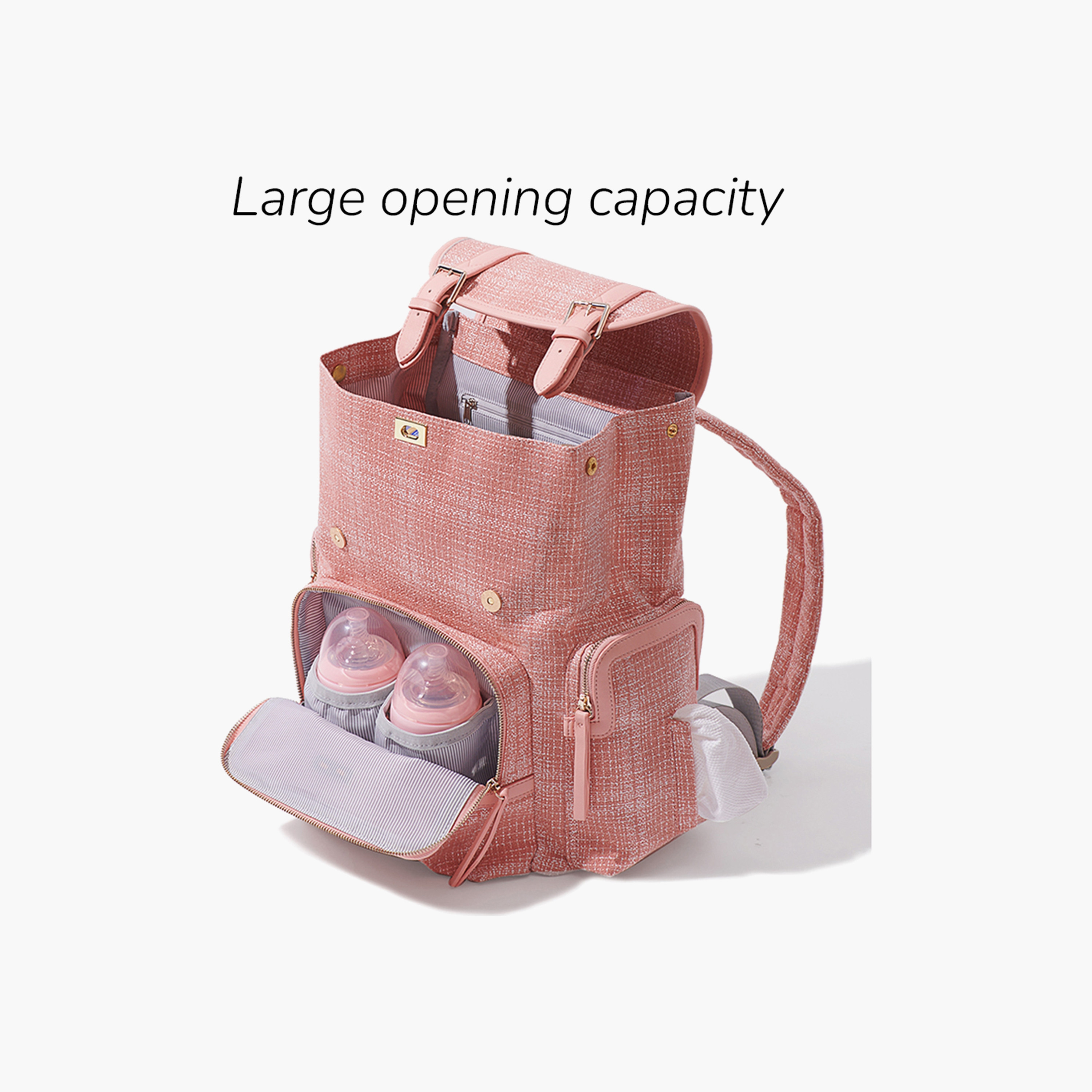 Sunveno Vouge Textured Diaper Bag-baby-diapering-diaperbags-image-2