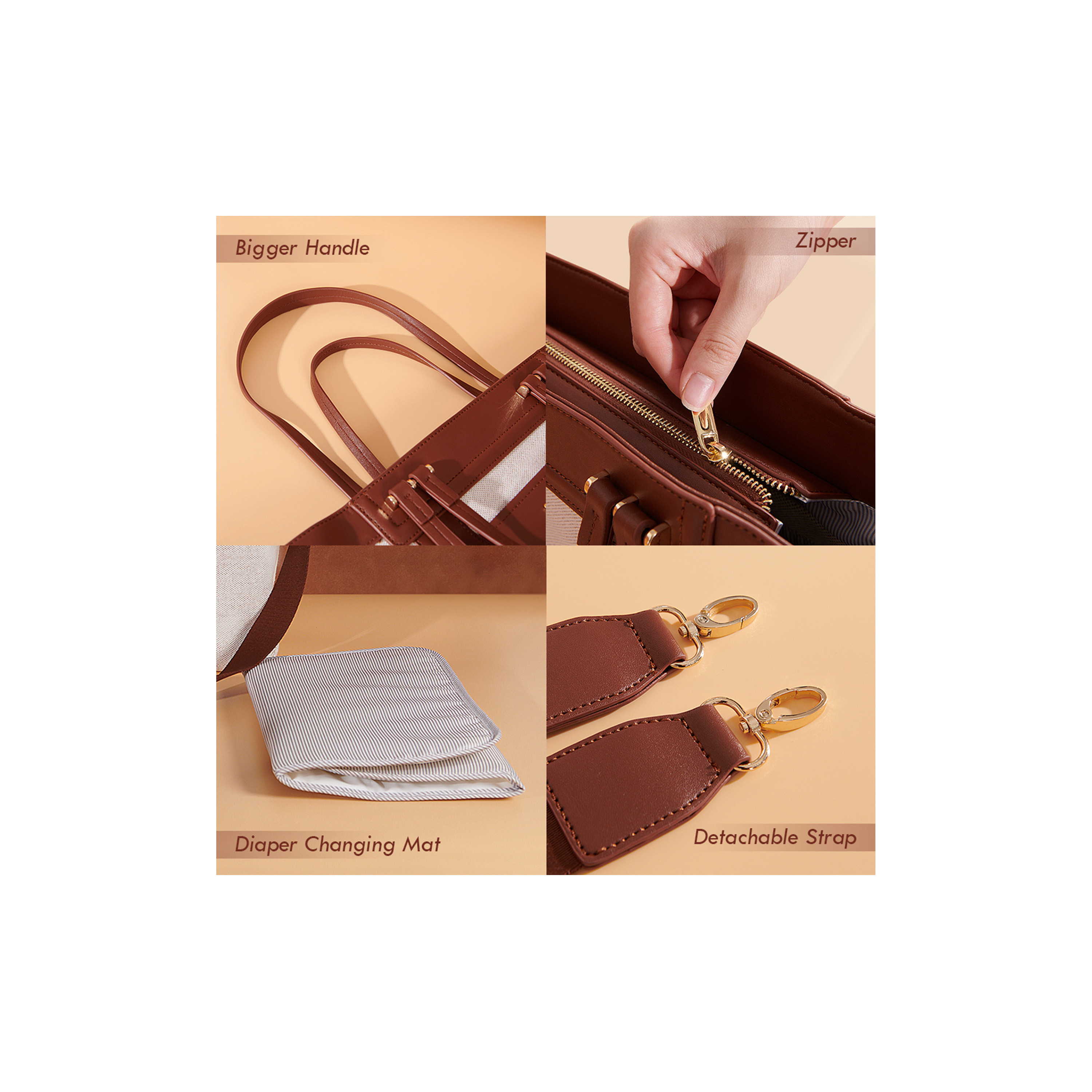 Sunveno La Mode Premium Diaper Bag-baby-gear-diaperbags-image-15