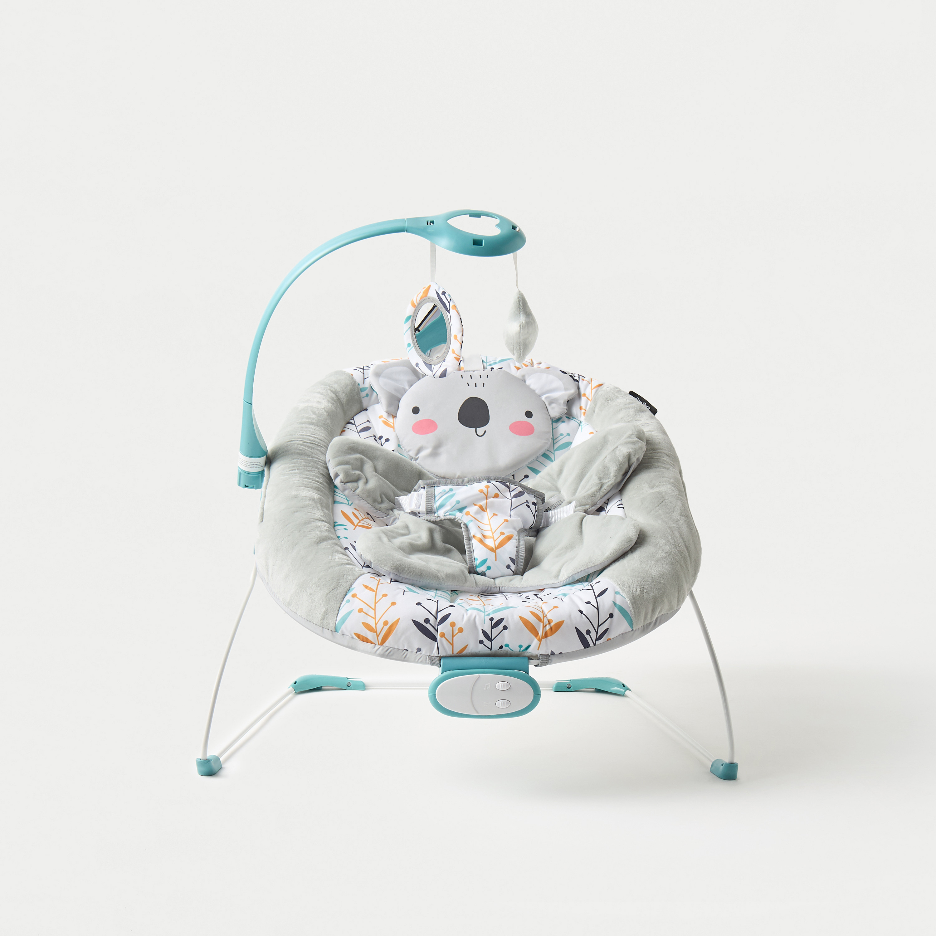 Juniors Eleanor Koala Applique Bouncer with Detachable Toy Bar-baby-infantactivity-bouncers-image-2
